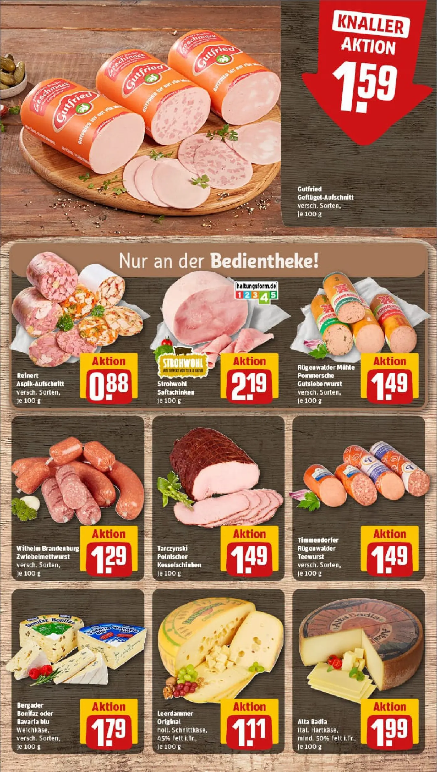 REWE Prospekt ab 11.01.2026 zum Blättern » Angebote | Seite: 9 | Produkte: Mühle, Leerdammer