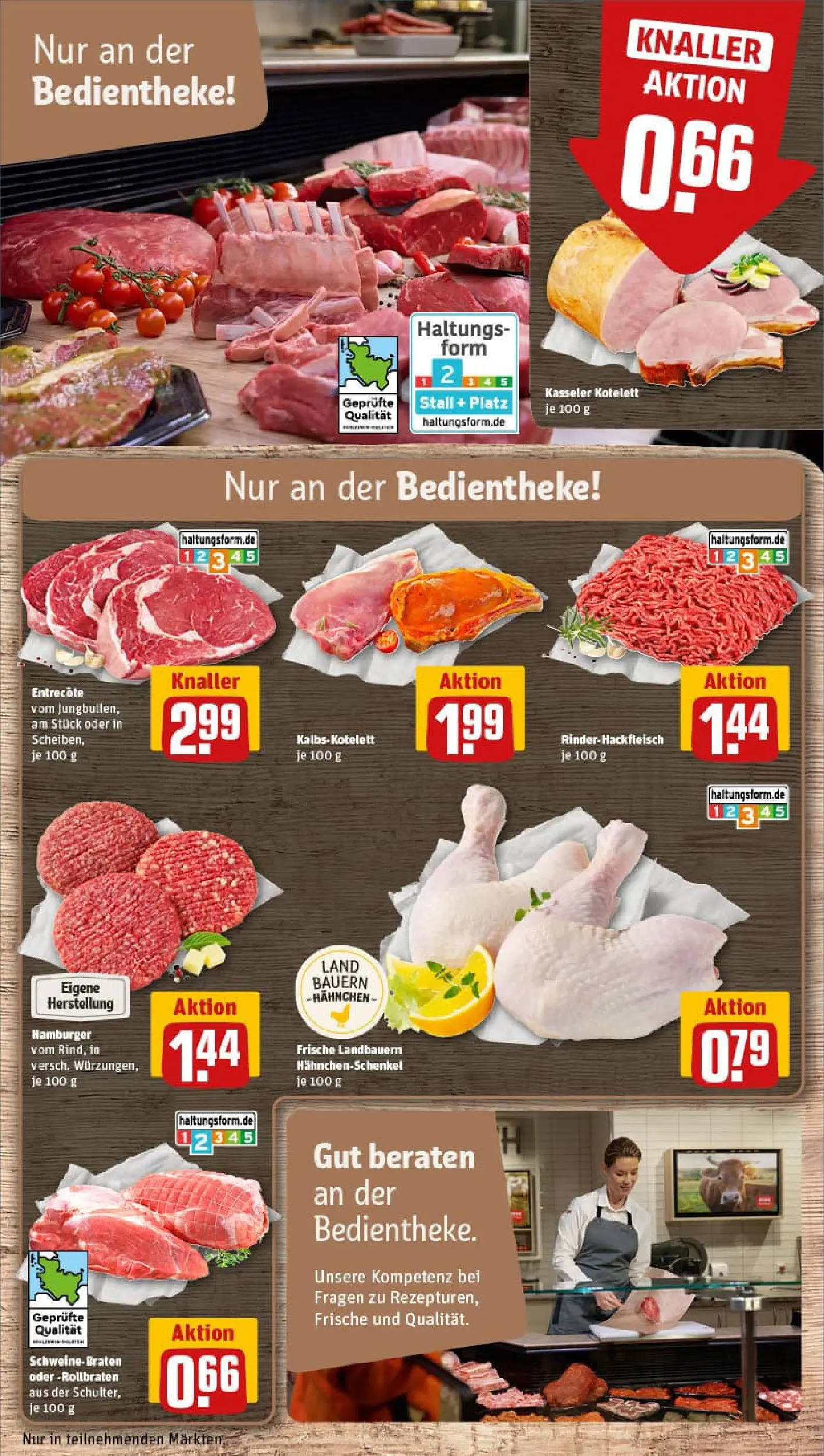 REWE Prospekt ab 11.01.2026 zum Blättern » Angebote | Seite: 10 | Produkte: Hahnchenschenkel, Burger, Entrecote, Steak