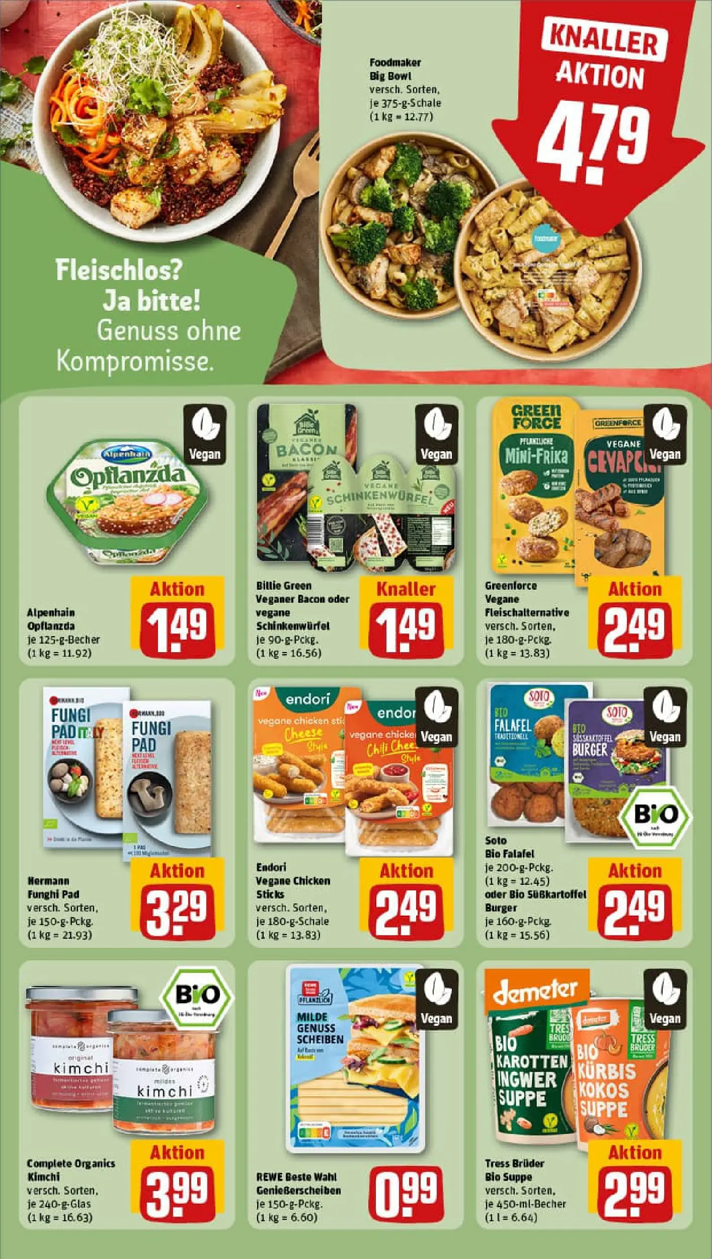REWE Prospekt ab 11.01.2026 zum Blättern » Angebote | Seite: 19 | Produkte: Burger, Chili, Kürbis