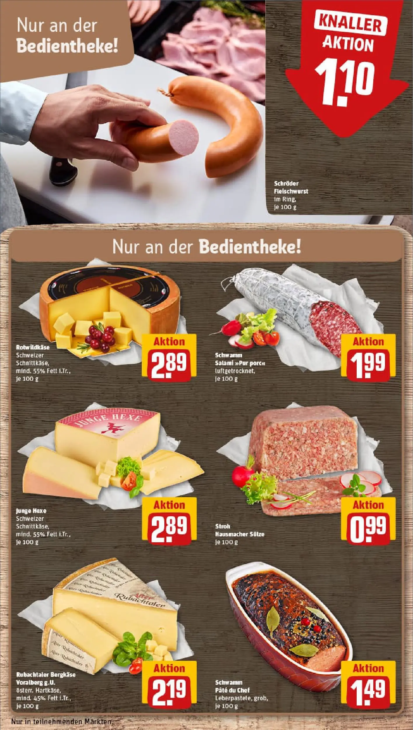 REWE Prospekt ab 11.01.2026 zum Blättern » Angebote | Seite: 13 | Produkte: Salami