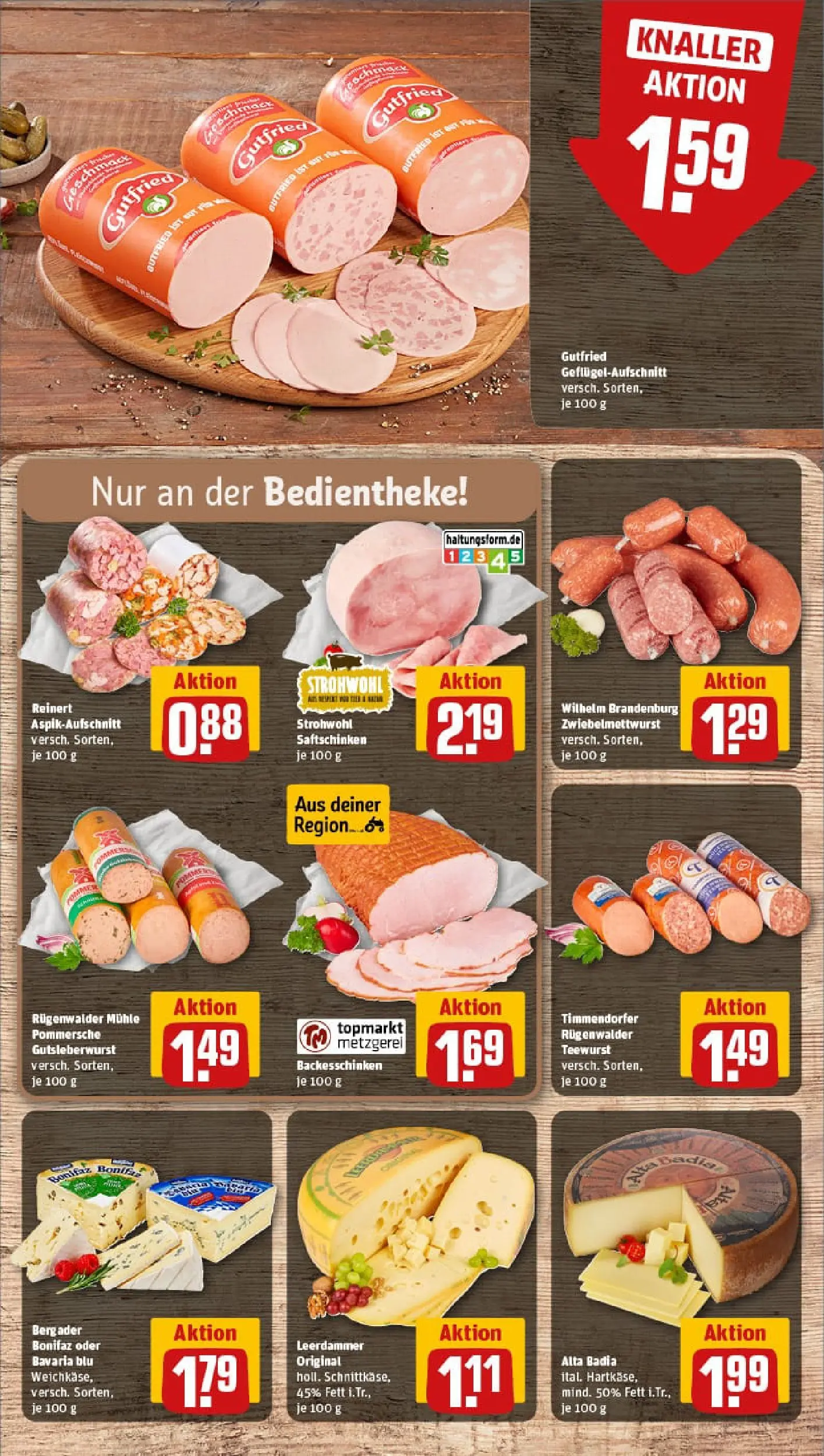 REWE Prospekt ab 11.01.2026 zum Blättern » Angebote | Seite: 9 | Produkte: Mühle, Leerdammer