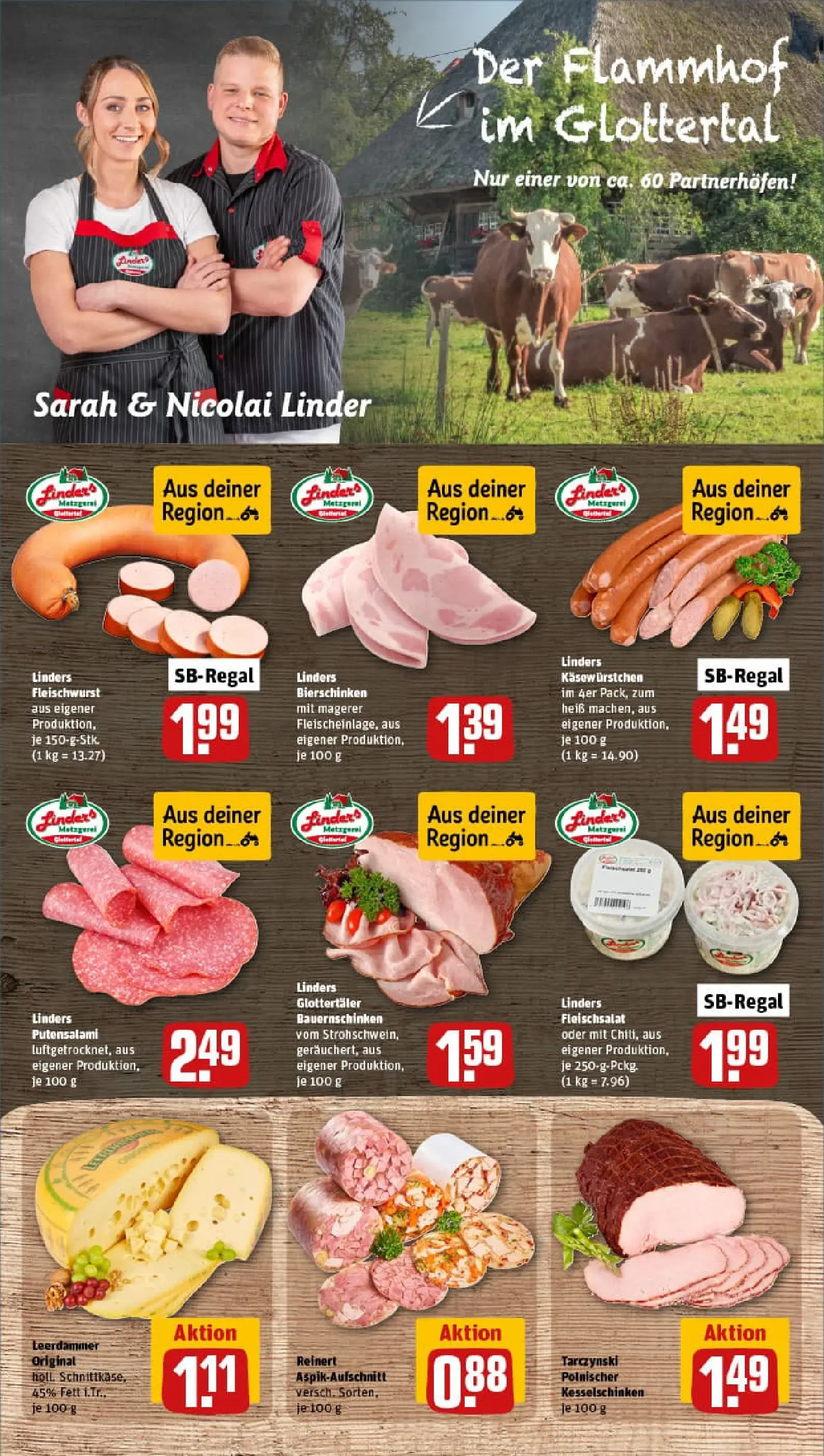 REWE Prospekt ab 11.01.2026 zum Blättern » Angebote | Seite: 11 | Produkte: Leerdammer