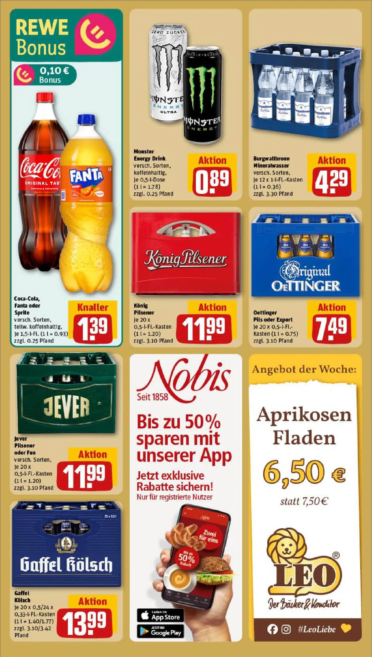 REWE Prospekt ab 11.01.2026 zum Blättern » Angebote | Seite: 18 | Produkte: Konig pilsener, Sprite, Oettinger, Jever