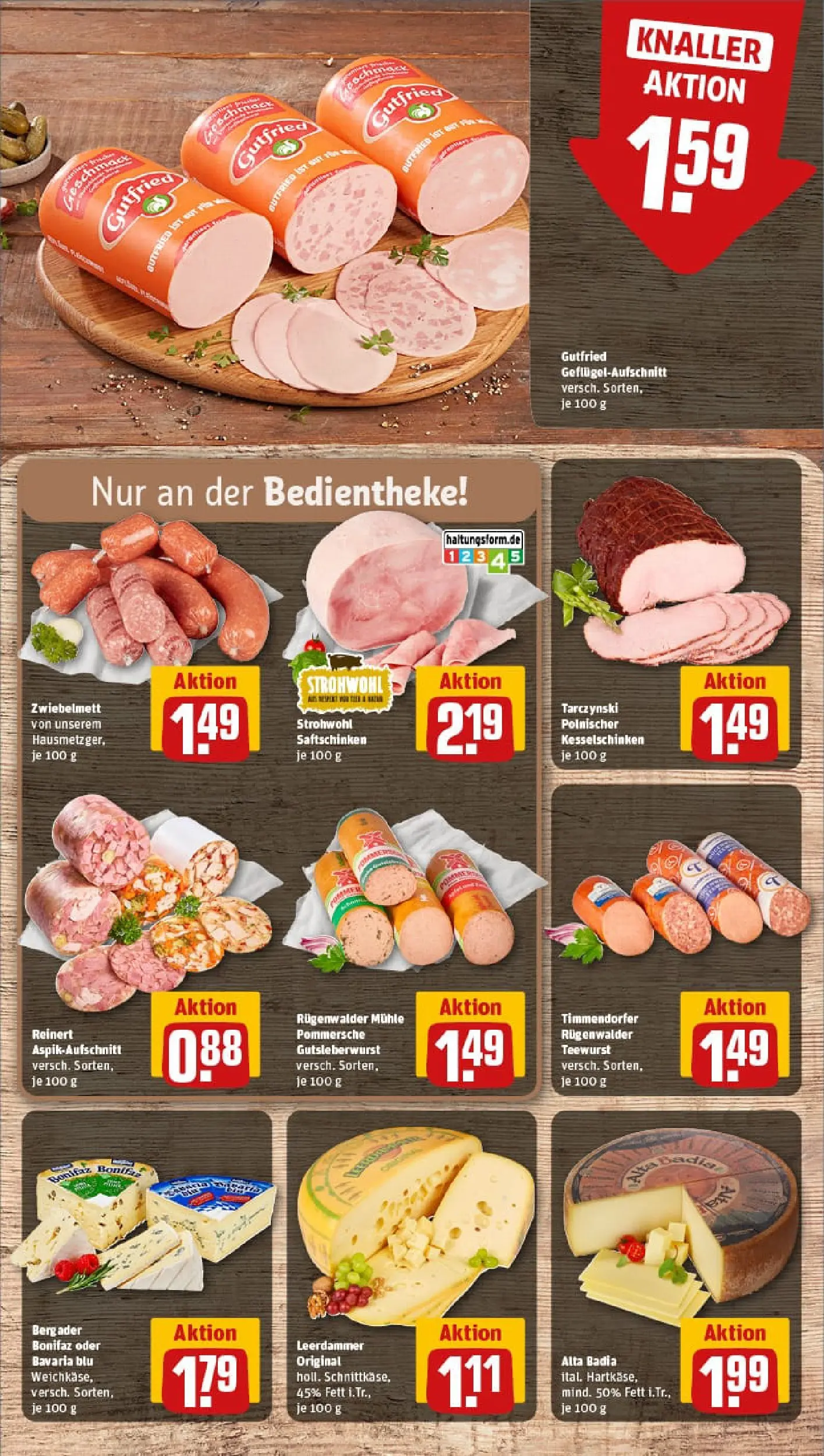 REWE Prospekt ab 11.01.2026 zum Blättern » Angebote | Seite: 9 | Produkte: Mühle, Leerdammer