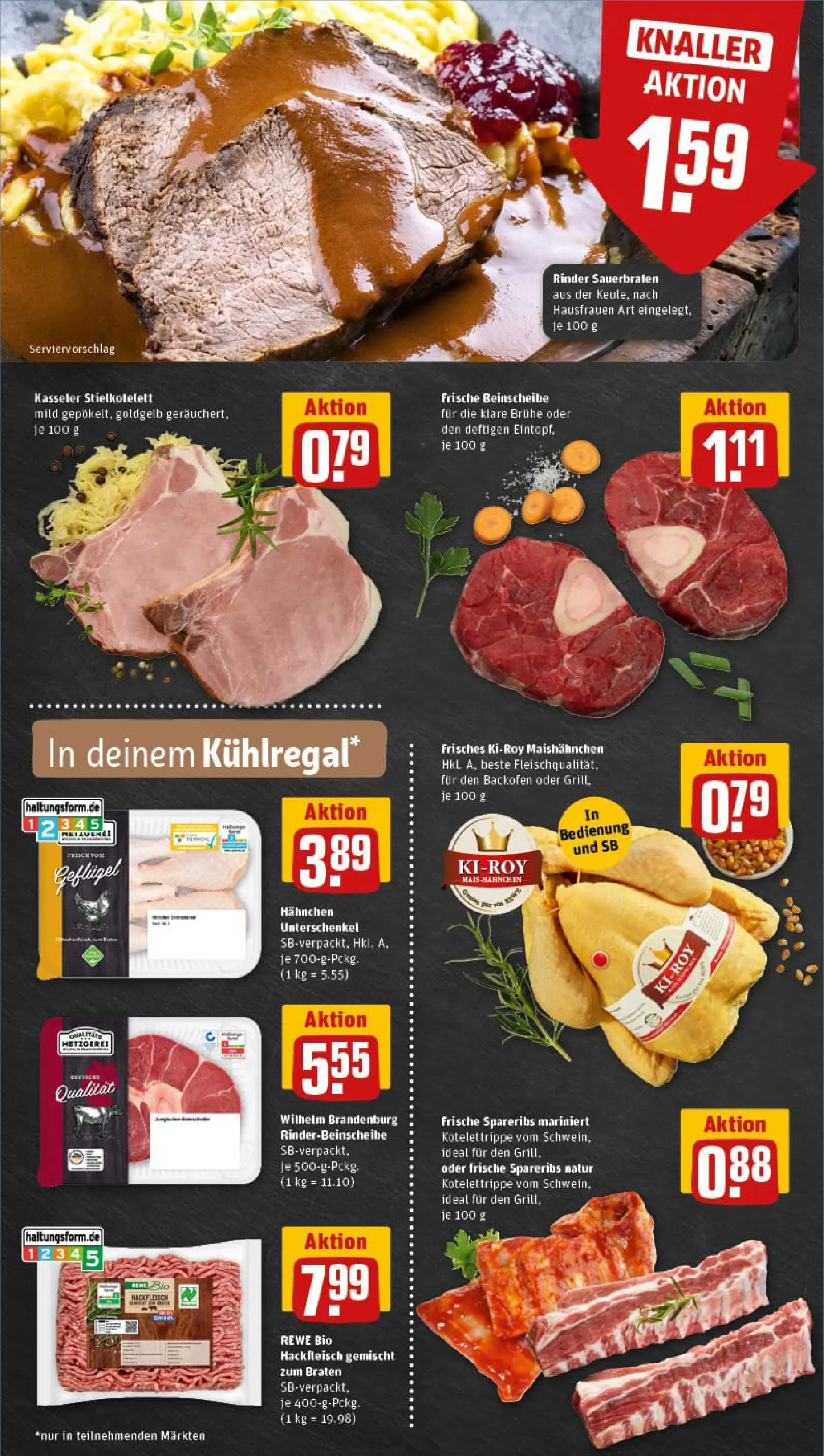 REWE Prospekt ab 11.01.2026 zum Blättern » Angebote | Seite: 6 | Produkte: Hahnchen, Backofen, Hackfleisch