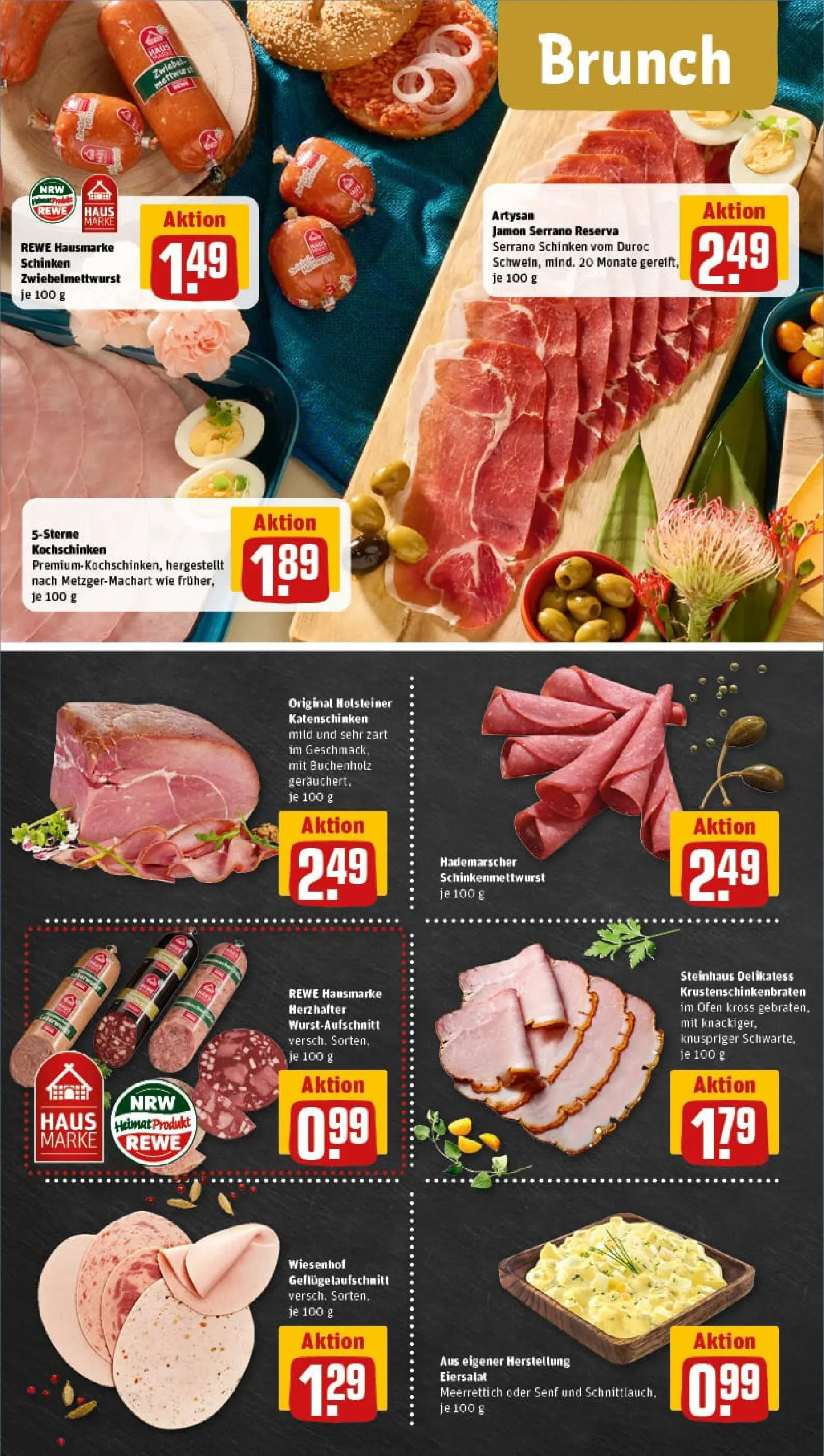 REWE Prospekt ab 11.01.2026 zum Blättern » Angebote | Seite: 8 | Produkte: Ofen, Serrano schinken, Schinken