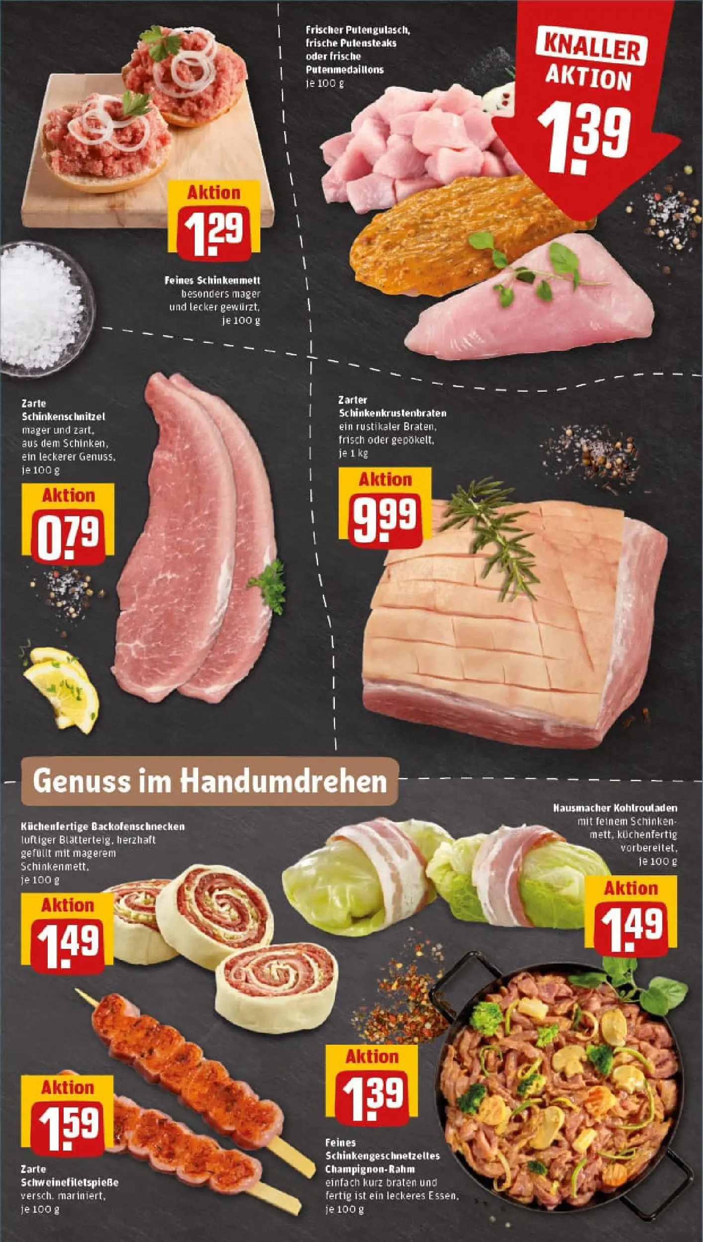 REWE Prospekt ab 11.01.2026 zum Blättern » Angebote | Seite: 7 | Produkte: Schinken