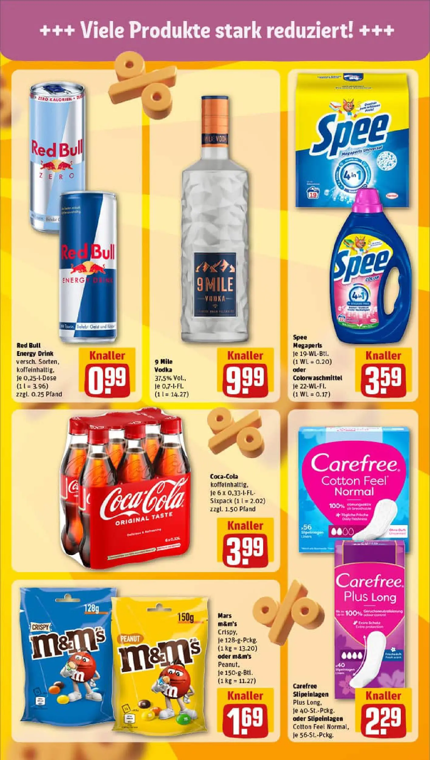 REWE Prospekt ab 11.01.2026 zum Blättern » Angebote | Seite: 5 | Produkte: Red bull, Mars, Spee, Vodka