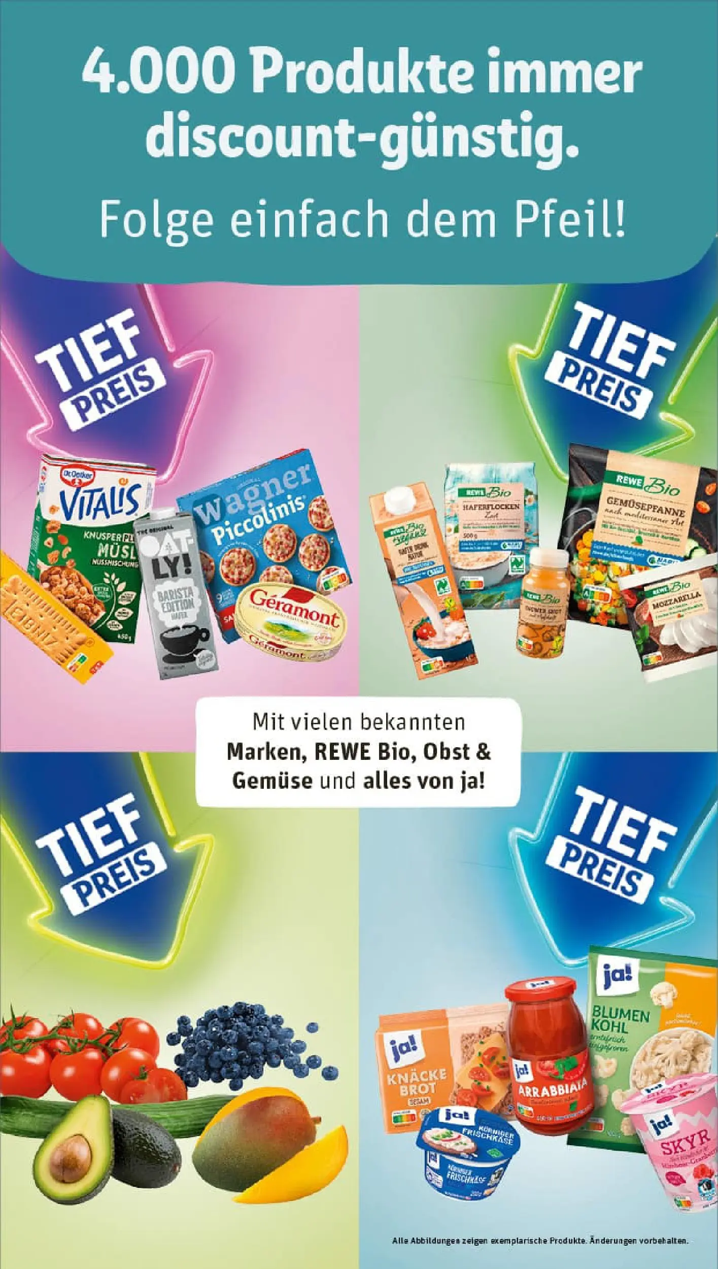 REWE Prospekt ab 11.01.2026 zum Blättern » Angebote | Seite: 19 | Produkte: Geramont, Skyr, Piccolinis, Brot