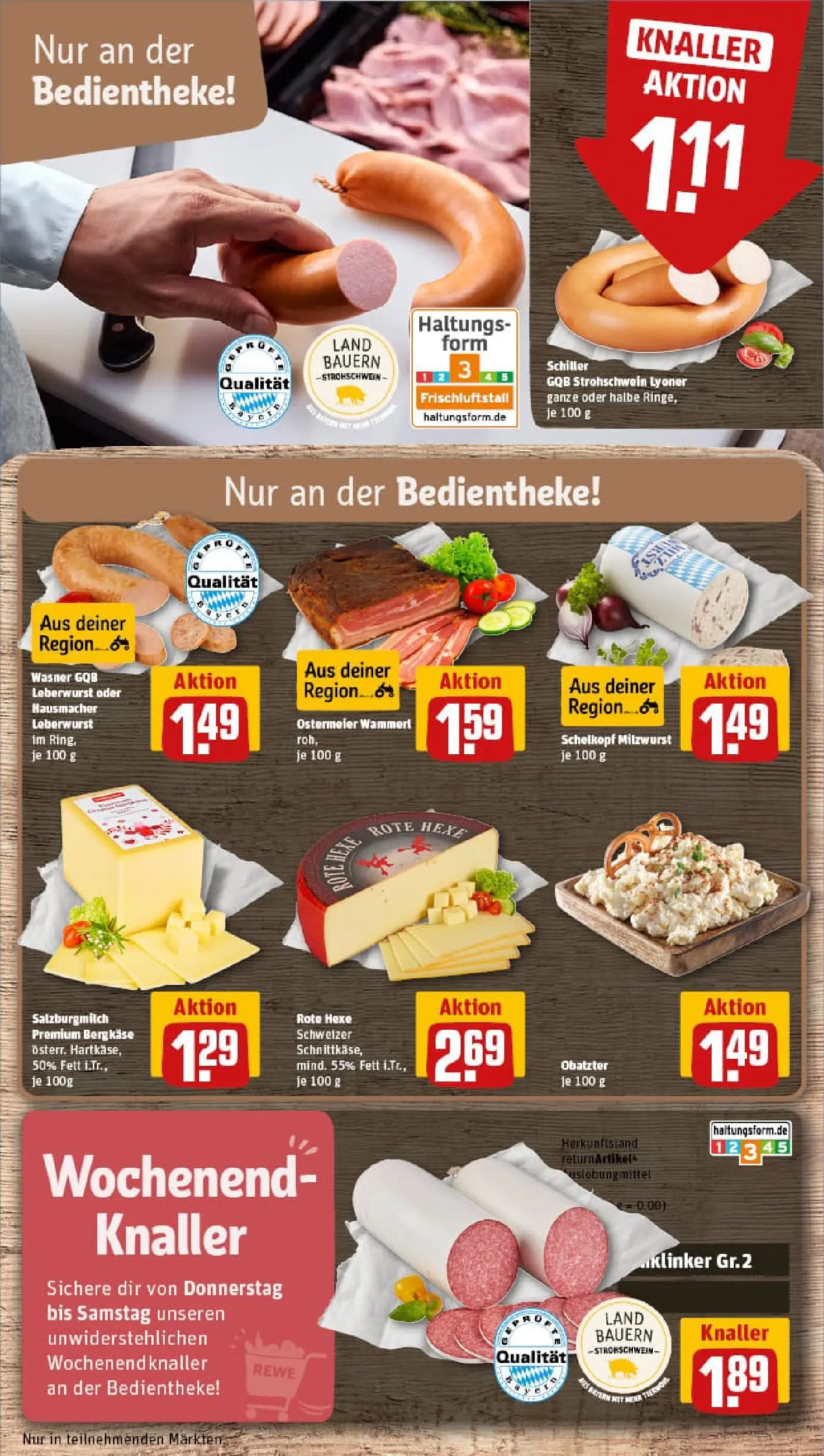 REWE Prospekt ab 11.01.2026 zum Blättern » Angebote | Seite: 11 | Produkte: Salami