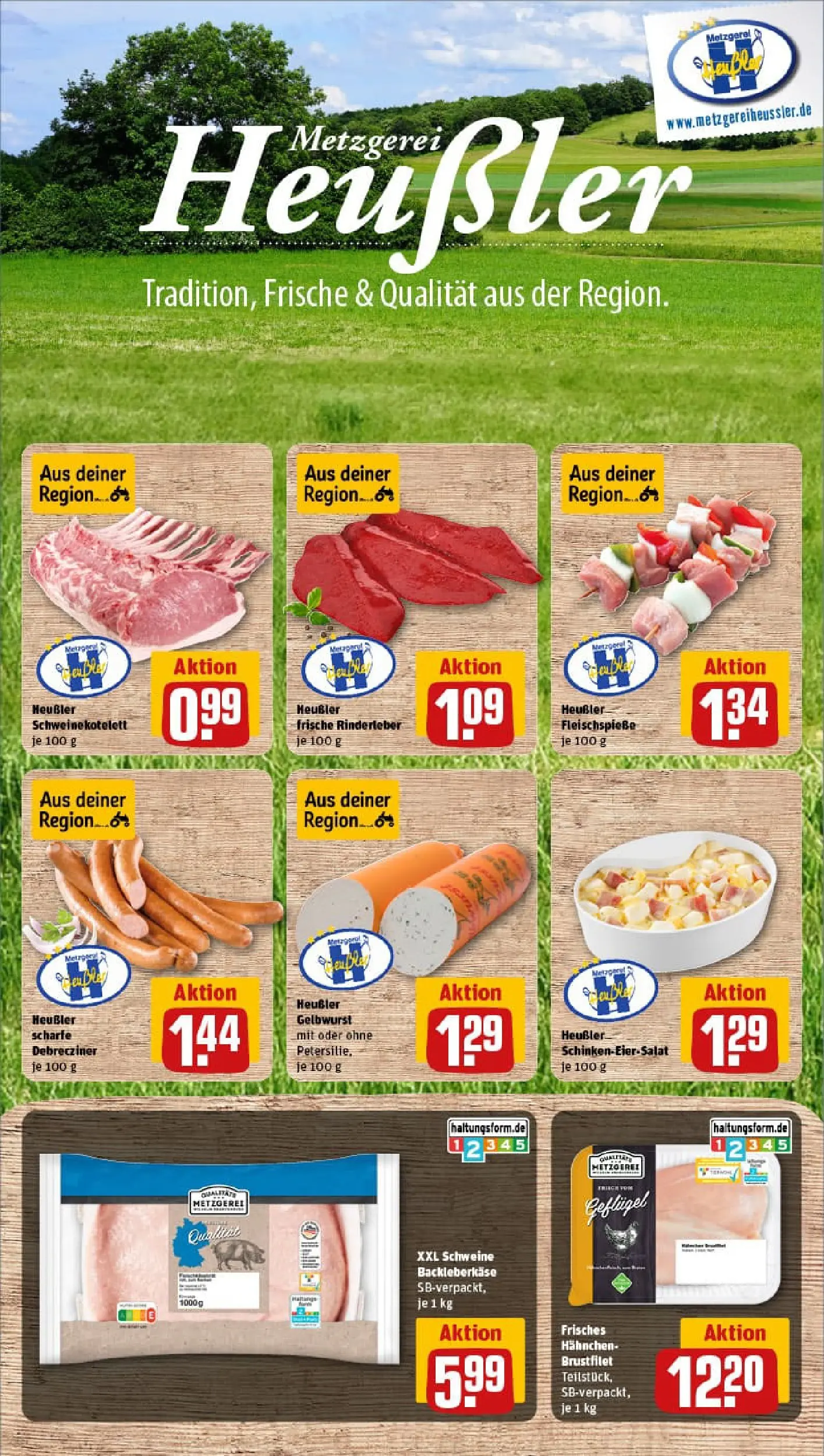 REWE Prospekt ab 11.01.2026 zum Blättern » Angebote | Seite: 10 | Produkte: Hahnchen