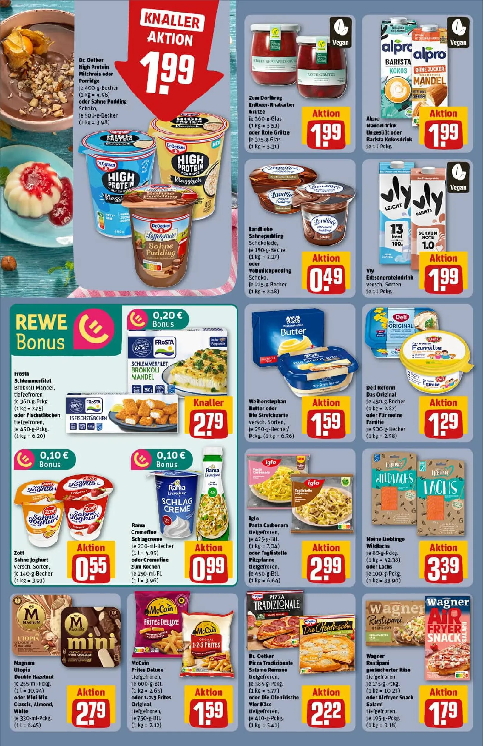 REWE Prospekt ab 11.01.2026 zum Blättern » Angebote | Seite: 14 | Produkte: Schokolade, Lachs, Alpro, Fischstabchen