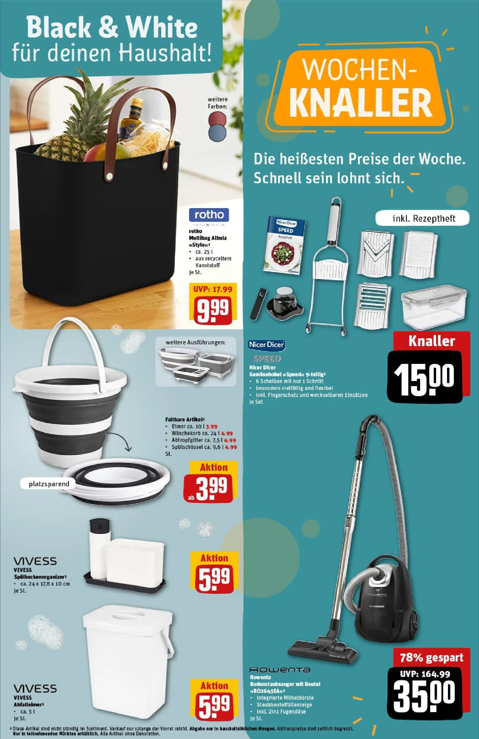 REWE Prospekt ab 11.01.2026 zum Blättern » Angebote | Seite: 29 | Produkte: Abfalleimer