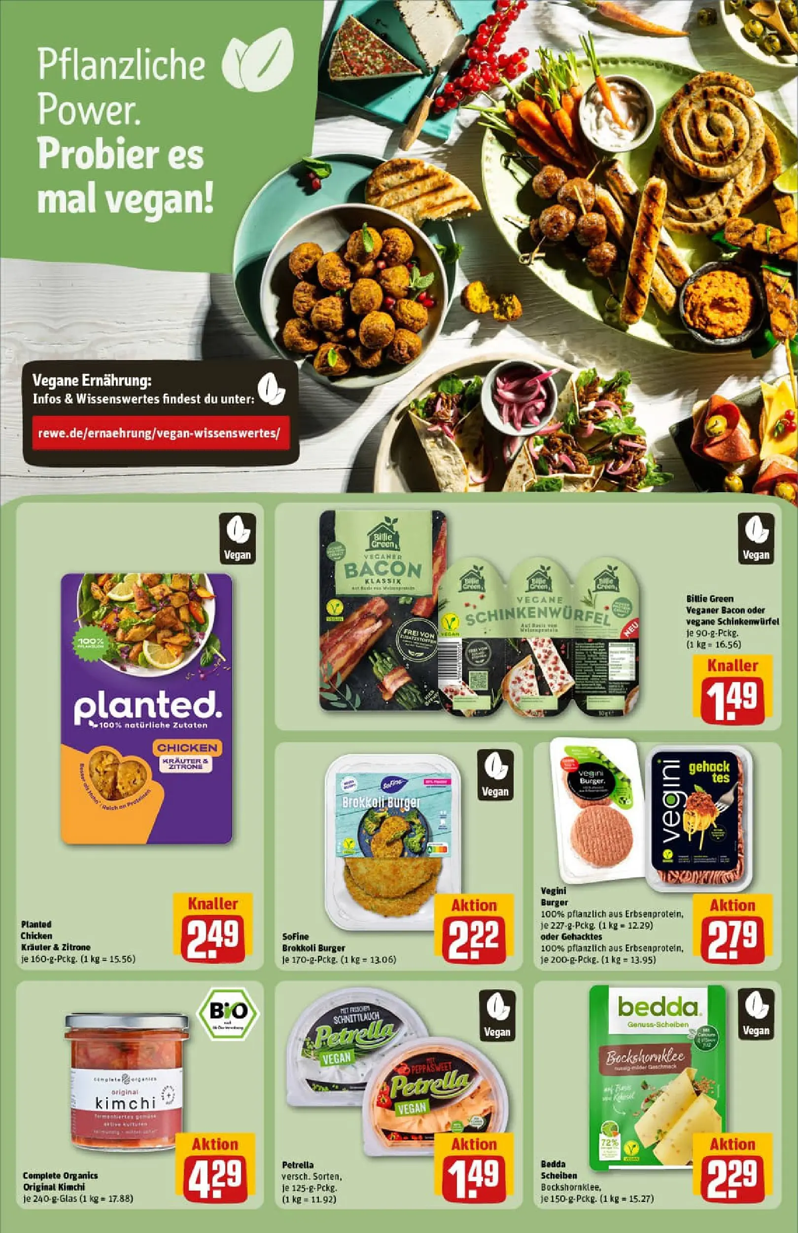 REWE Prospekt ab 11.01.2026 zum Blättern » Angebote | Seite: 23 | Produkte: Burger, Brokkoli, Zitrone