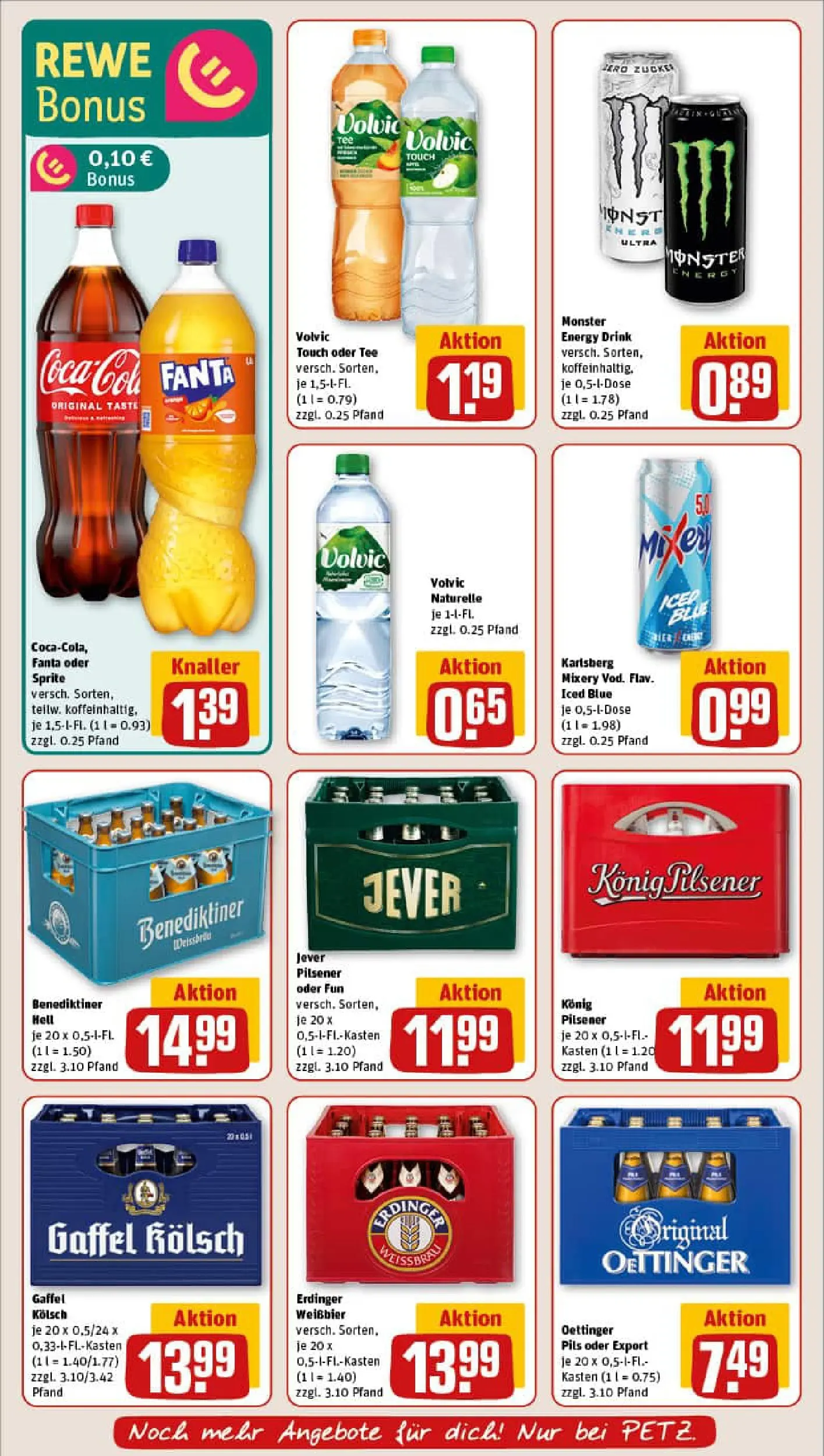 REWE Prospekt ab 11.01.2026 zum Blättern » Angebote | Seite: 18 | Produkte: Sprite, Energy, Mixery, Volvic