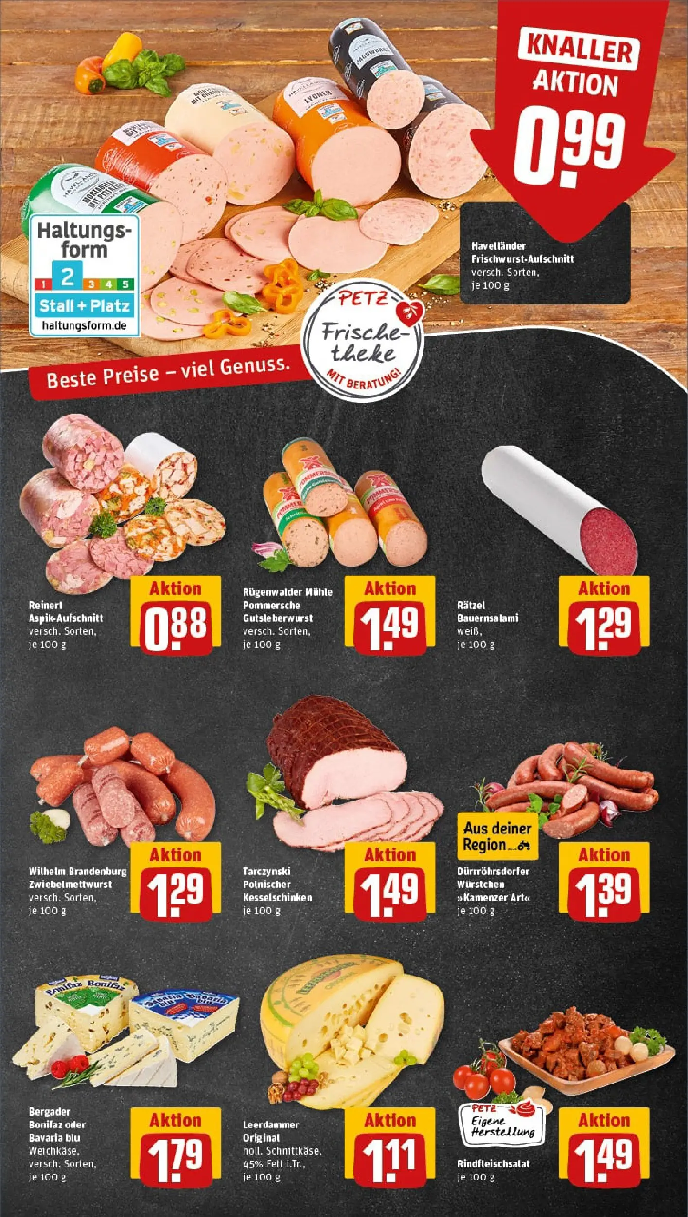 REWE Prospekt ab 11.01.2026 zum Blättern » Angebote | Seite: 9 | Produkte: Mühle, Leerdammer, Salami