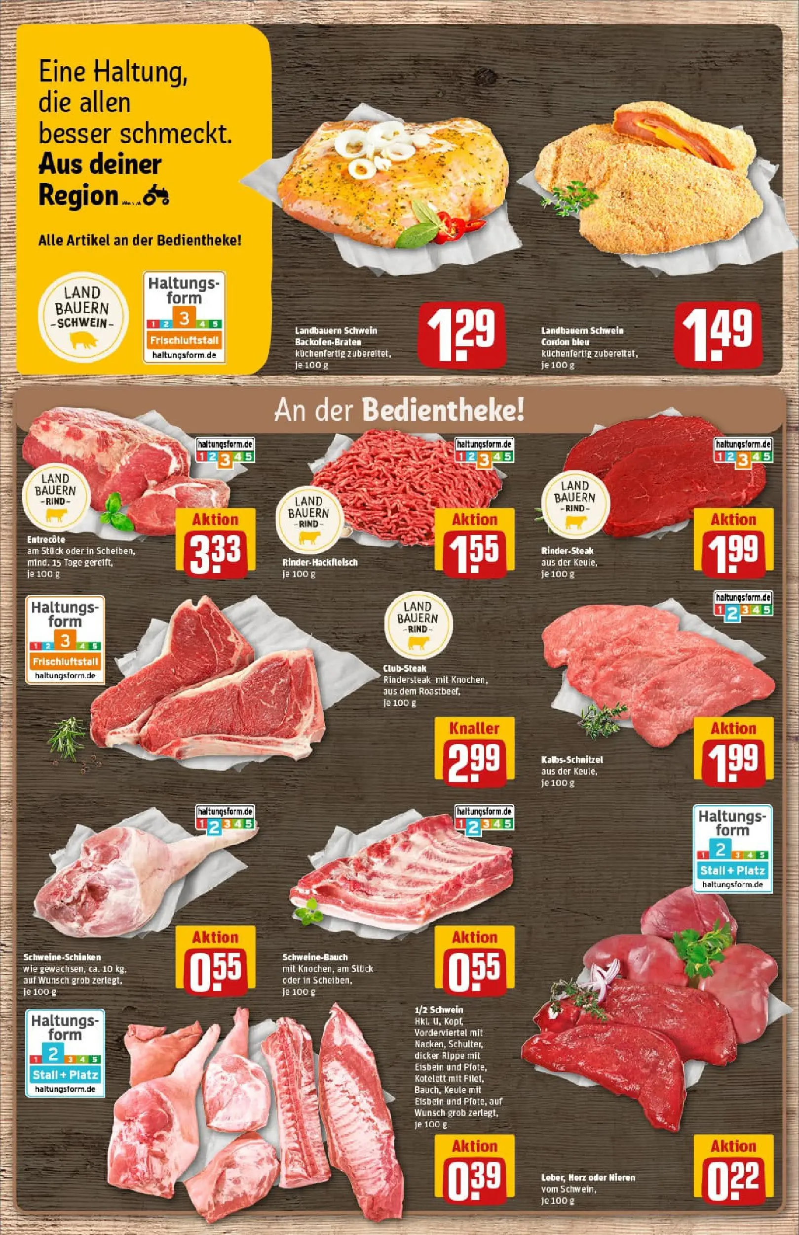 REWE Prospekt ab 11.01.2026 zum Blättern » Angebote | Seite: 11 | Produkte: Schweinebauch, Entrecote, Steak, Hackfleisch