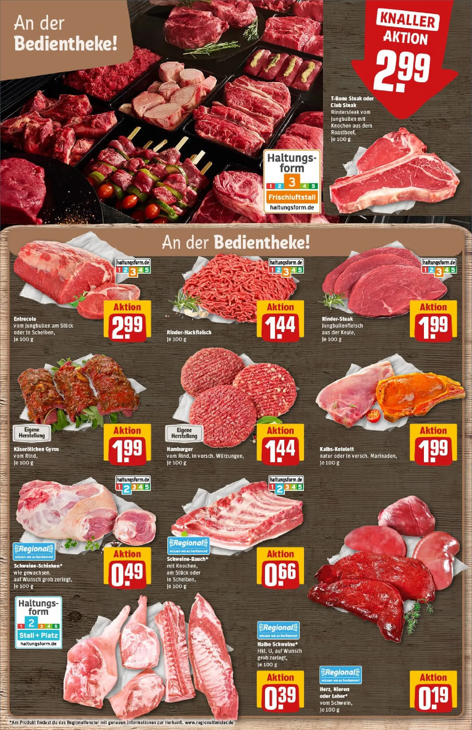 REWE Prospekt ab 11.01.2026 zum Blättern » Angebote | Seite: 9 | Produkte: Burger, Entrecote, Steak, Hackfleisch