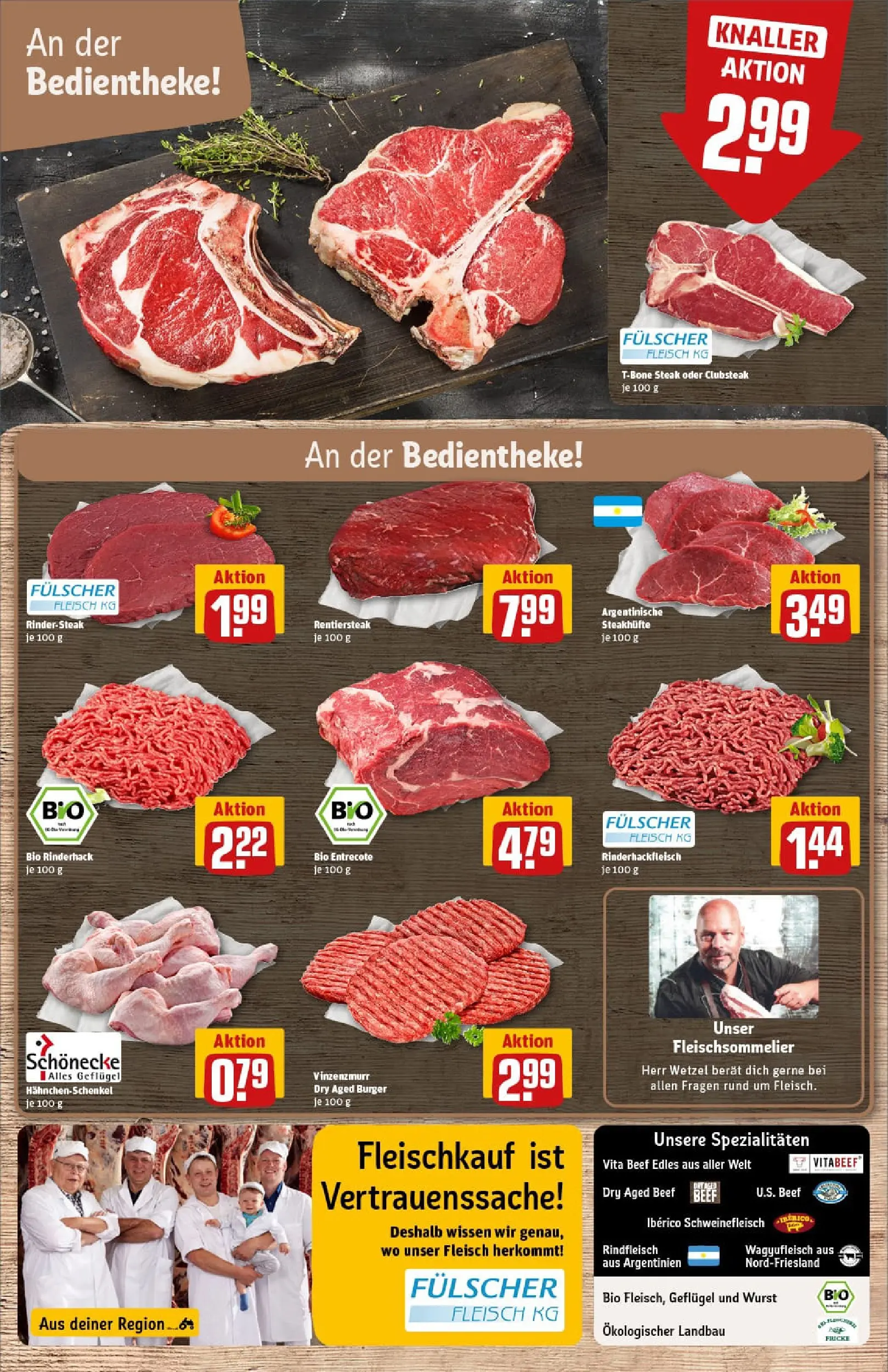 REWE Prospekt ab 11.01.2026 zum Blättern » Angebote | Seite: 8 | Produkte: Burger, Schweinefleisch, Steak, Fleisch