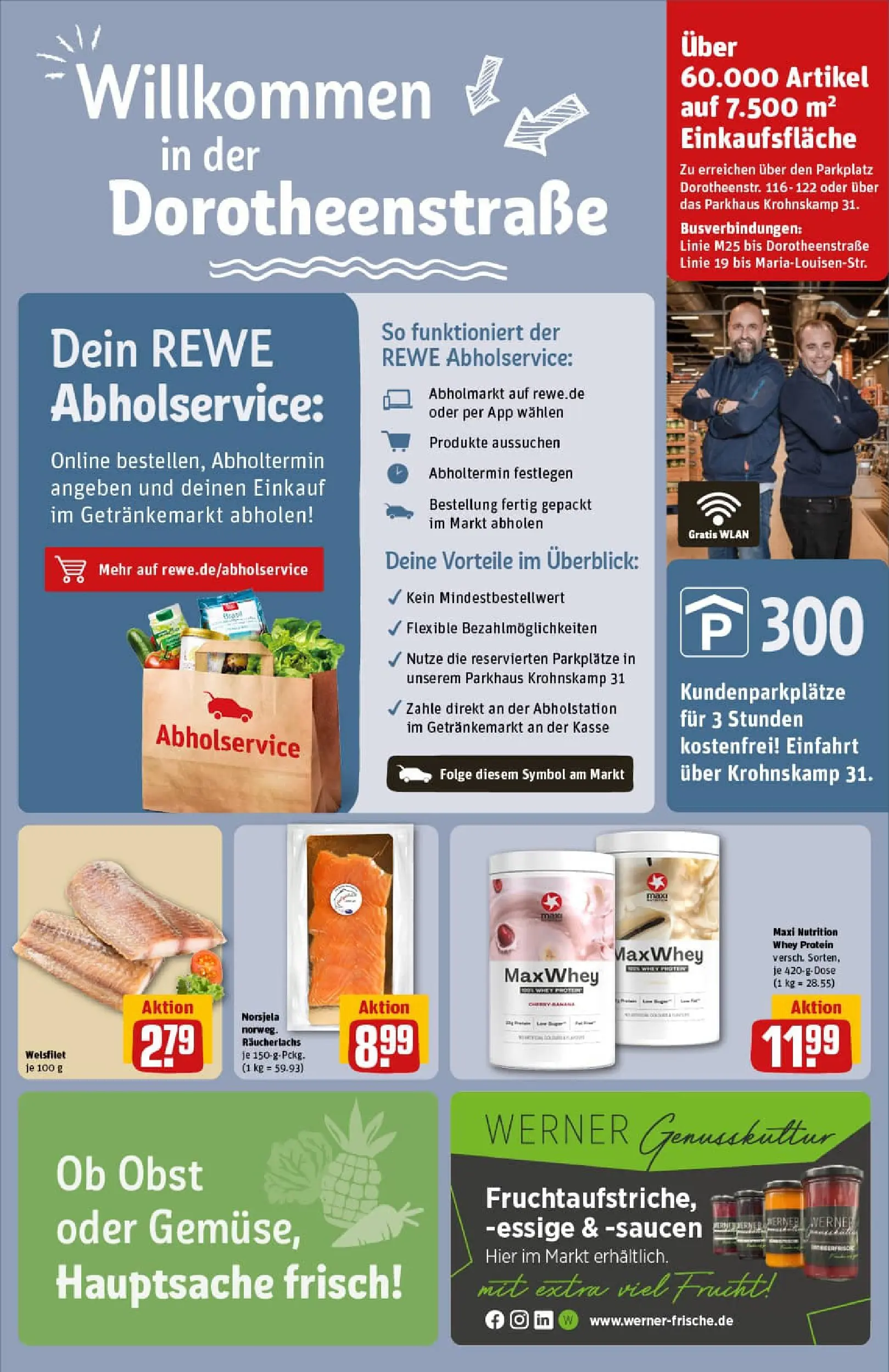REWE Prospekt ab 11.01.2026 zum Blättern » Angebote | Seite: 33 | Produkte: Räucherlachs, Obst
