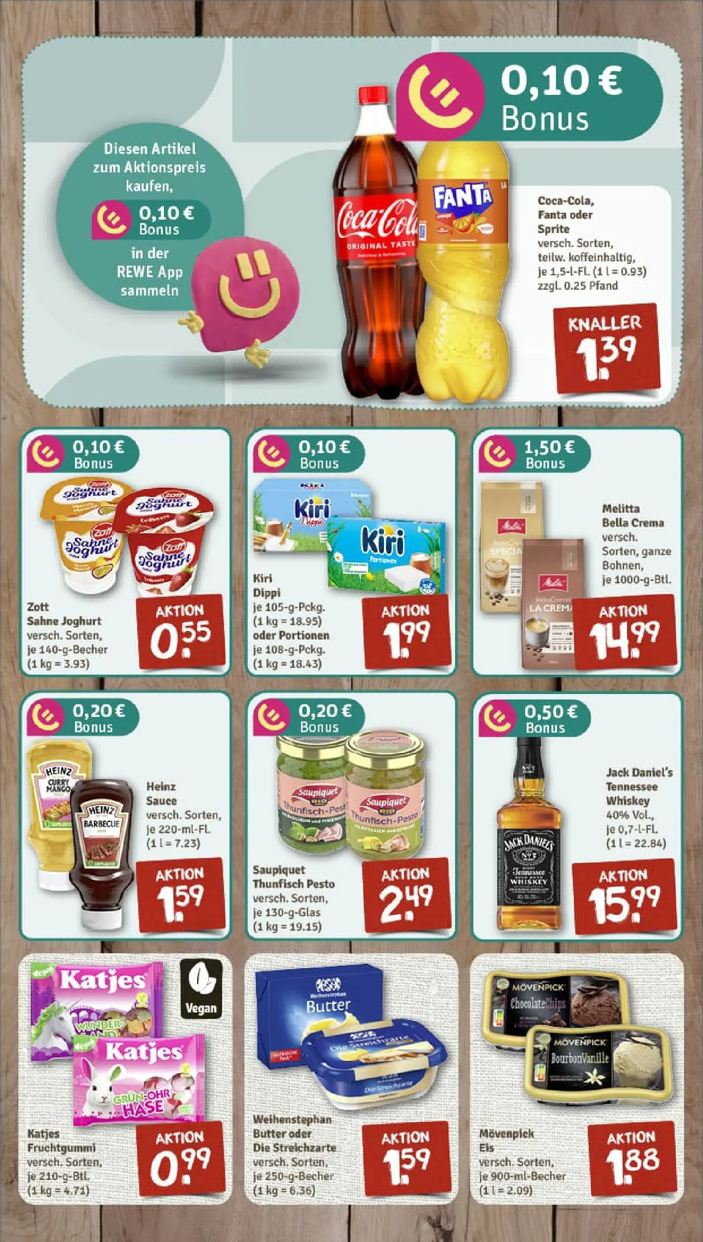 REWE Prospekt ab 11.01.2026 zum Blättern » Angebote | Seite: 6 | Produkte: Joghurt, Katjes, Sahne, Whiskey