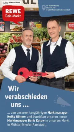 Rewe prospekt Mühltal / Nieder-Ramstadt	 ab 11.01.2026 gültig