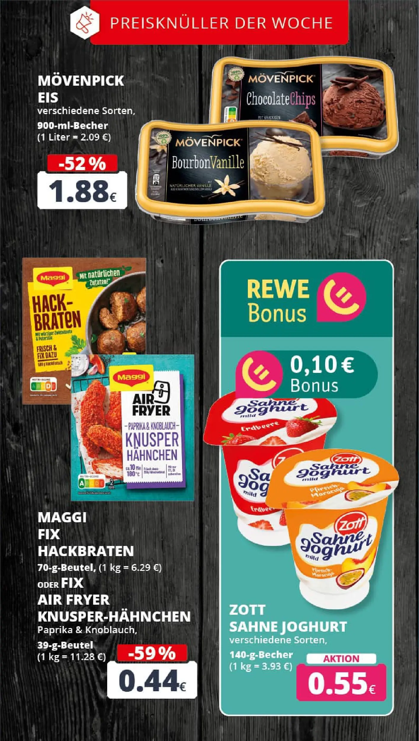 REWE Prospekt ab 11.01.2026 zum Blättern » Angebote | Seite: 3 | Produkte: Hahnchen, Maggi, Joghurt, Paprika