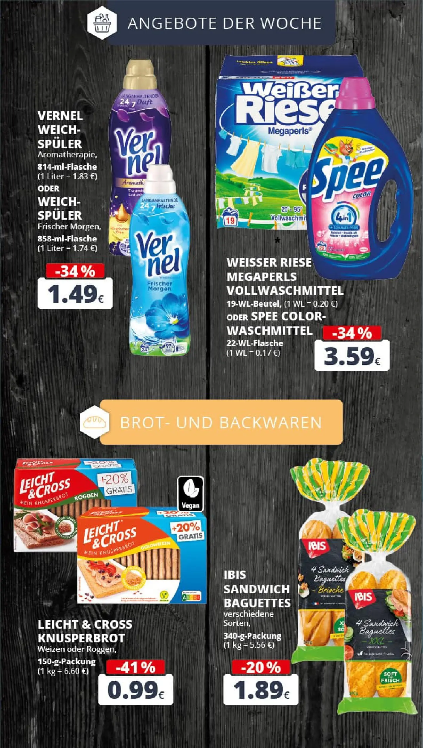 REWE Prospekt ab 11.01.2026 zum Blättern » Angebote | Seite: 7 | Produkte: Duft, Spee, Brot, Vernel