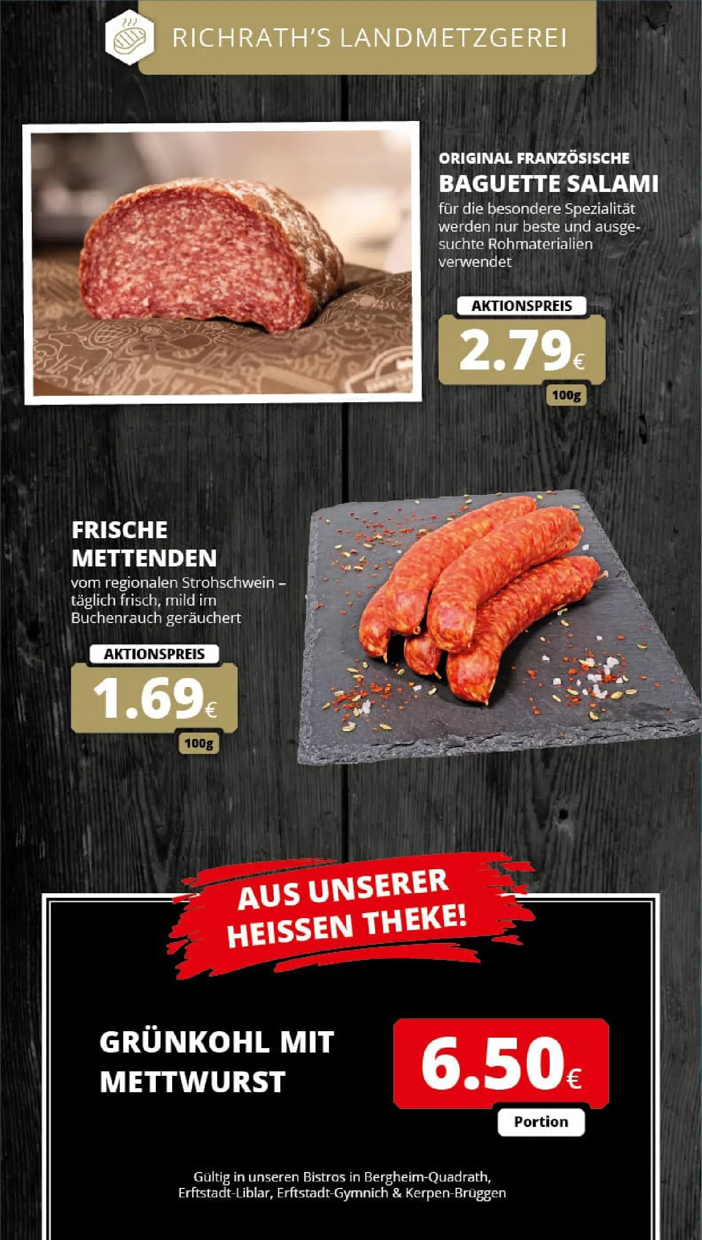REWE Prospekt ab 11.01.2026 zum Blättern » Angebote | Seite: 13 | Produkte: Theke, Baguette, Salami