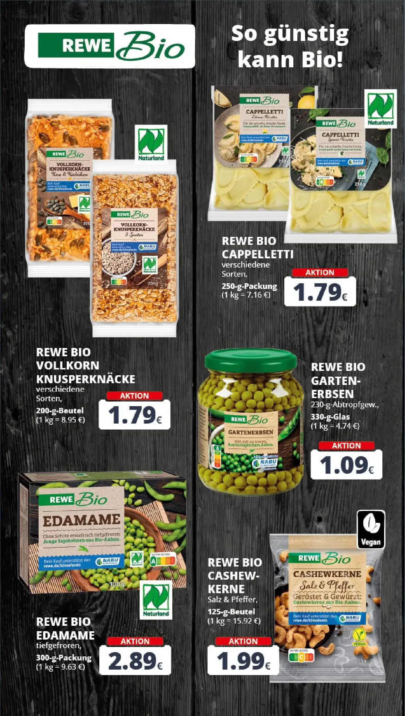 REWE Prospekt ab 11.01.2026 zum Blättern » Angebote | Seite: 21 | Produkte: Salz, Pfeffer, Erbsen