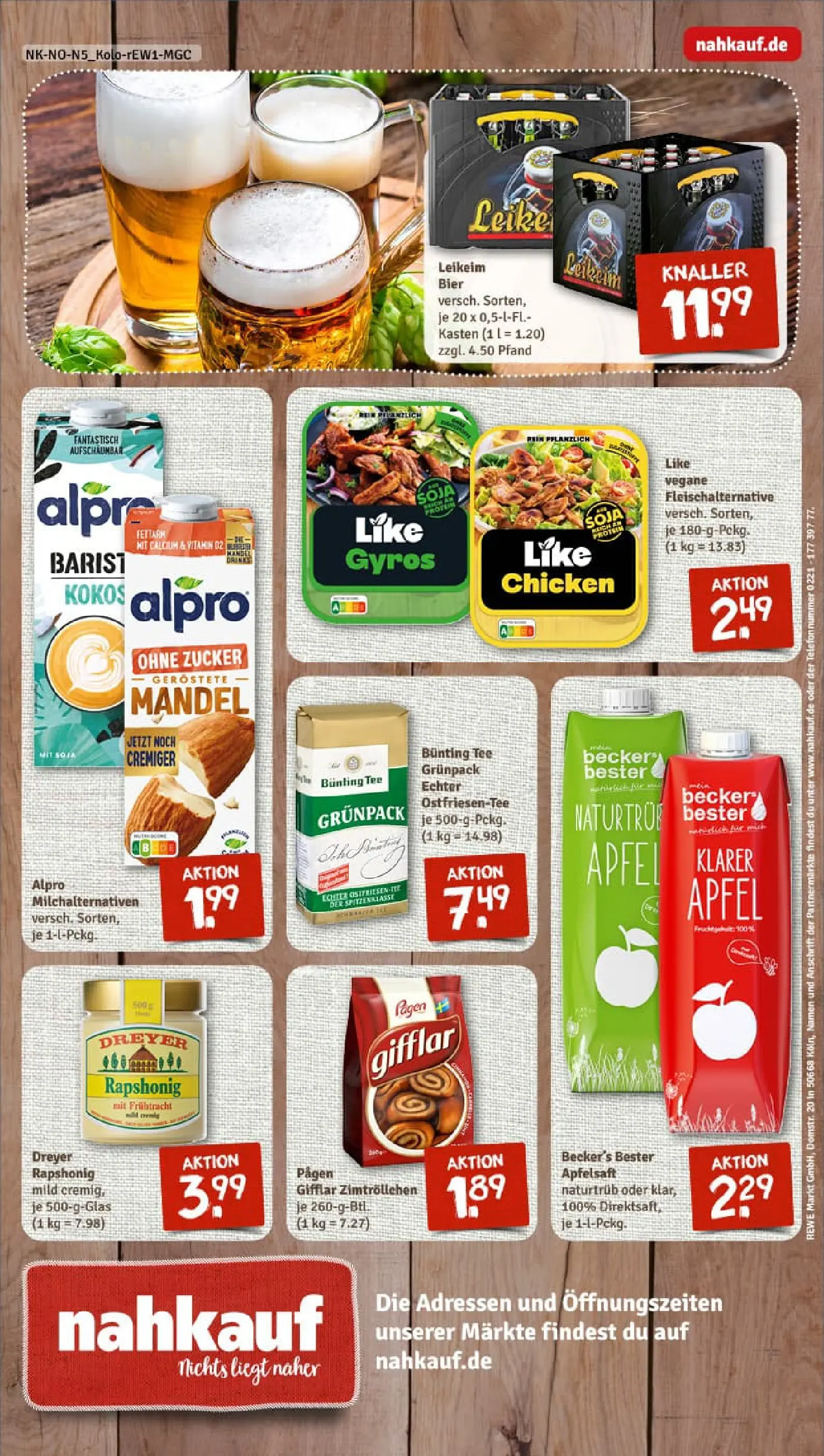 REWE Prospekt ab 11.01.2026 zum Blättern » Angebote | Seite: 12 | Produkte: Apfelsaft, Gyros, Zucker, Tee