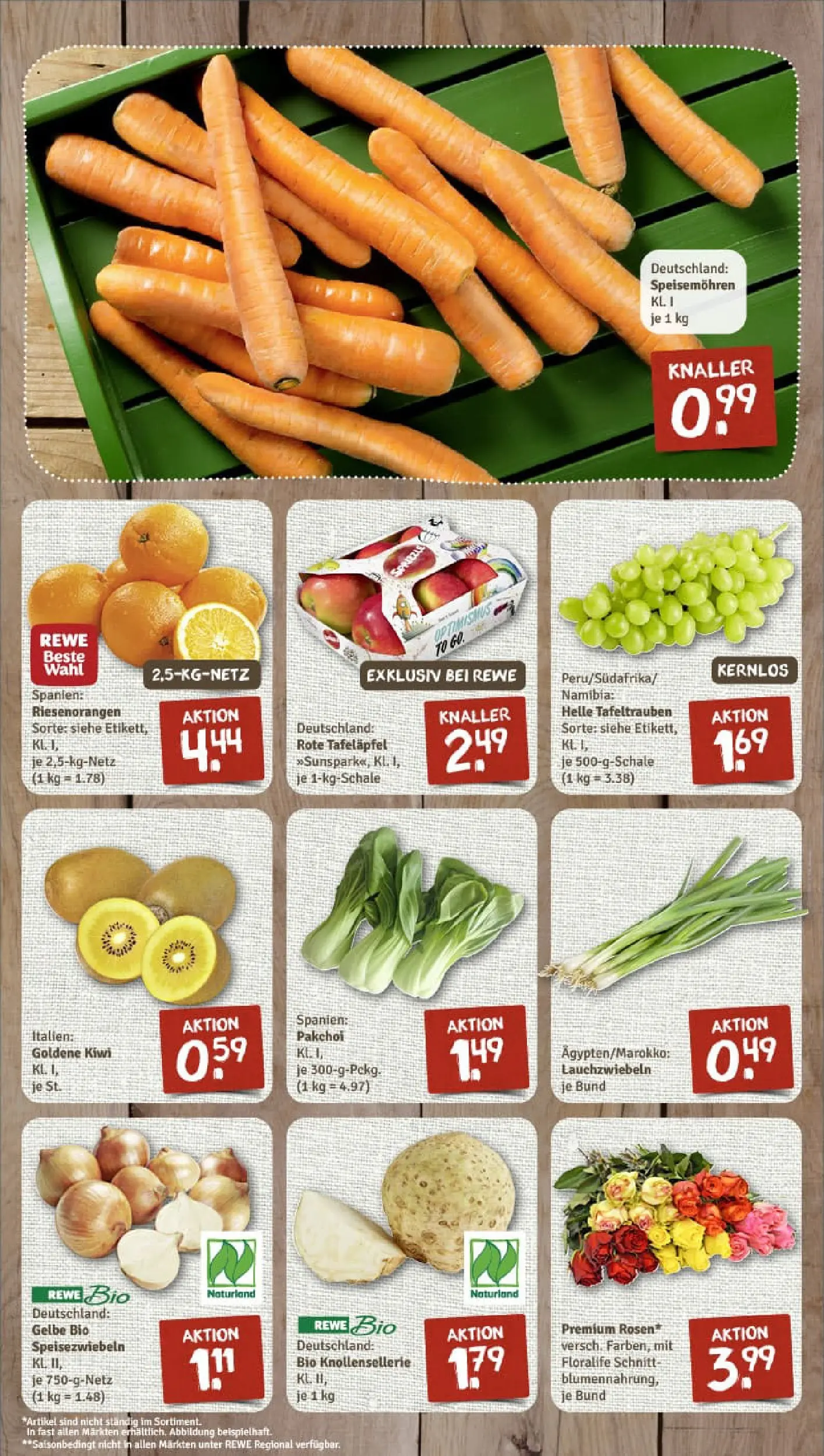 REWE Prospekt ab 11.01.2026 zum Blättern » Angebote | Seite: 3 | Produkte: Kiwi