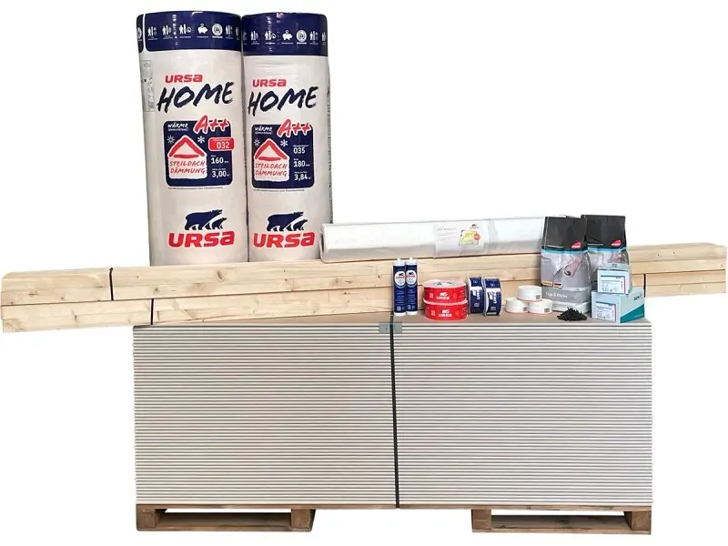 DACHAUSBAU-KOMPLETTPAKET