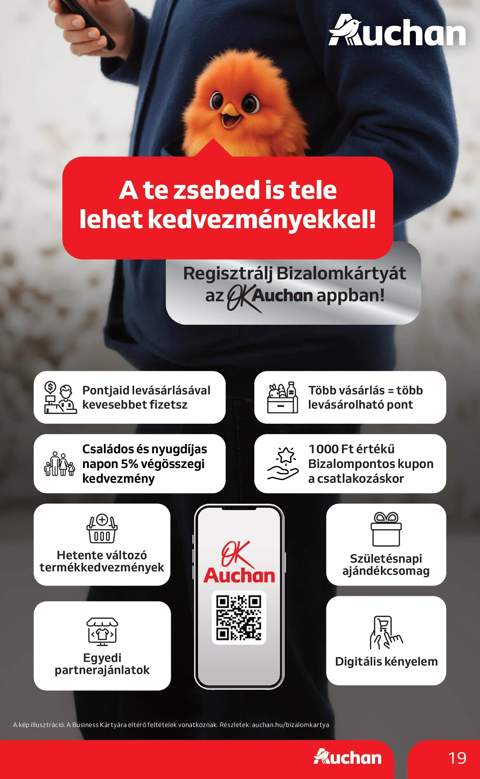 Auchan Akciós újság Szolnok - 2026.01.08. -tól/töl > akció, lapozható szórólap 🛍️ | Oldal: 19