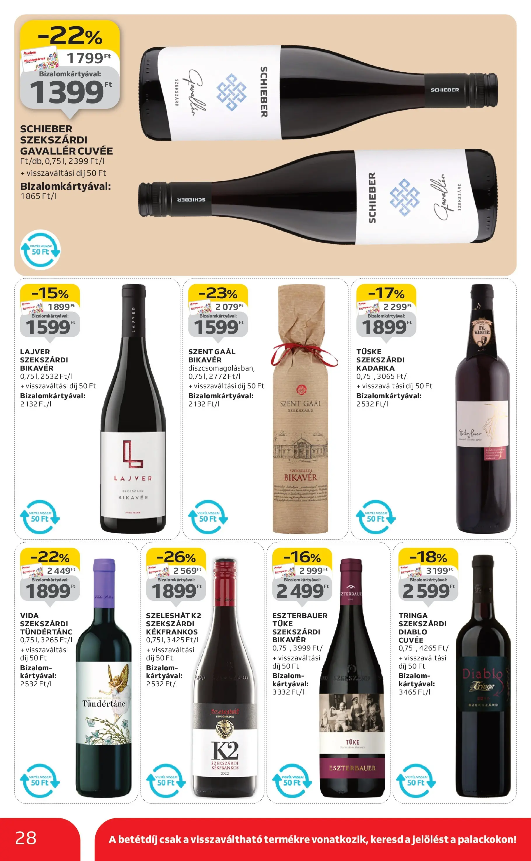 Auchan Akciós újság Szolnok - 2026.01.08. -tól/töl > akció, lapozható szórólap 🛍️ | Oldal: 28