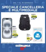 Esselunga Speciale cancelleria e multimediale - al 18.01.2026