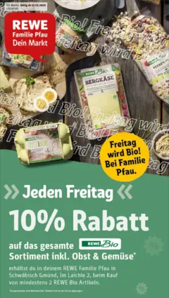 Rewe prospekt Schwäbisch Gmünd / Rehnenhof	 ab 11.01.2026 gültig