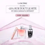 Lanc&ocirc;me Soldes -25% sur tout le site - au 03.02.2026
