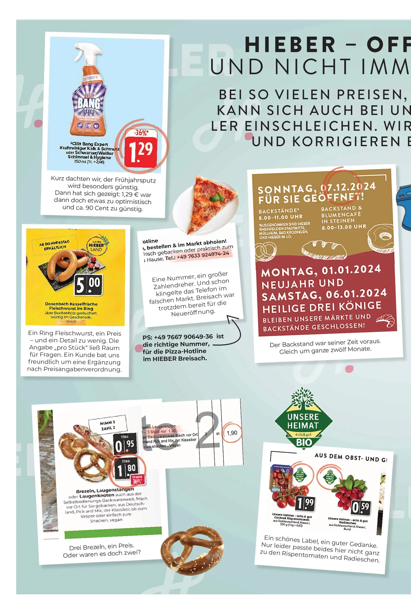 Entdecke - Hieber's Frischecenter: Meine Woche (ab 11.01.2026) zum Blättern | Seite: 2 | Produkte: Bad, Obst, Telefon, Uhr