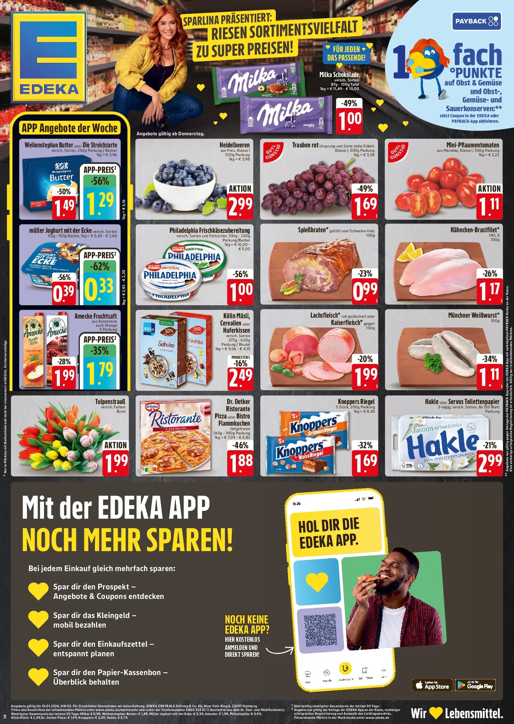 Edeka prospekt Vohburg	 (ab 07.01.2026) » Angebote Online | Seite: 1 | Produkte: Kolln, Joghurt, Trauben, Fruchtsaft