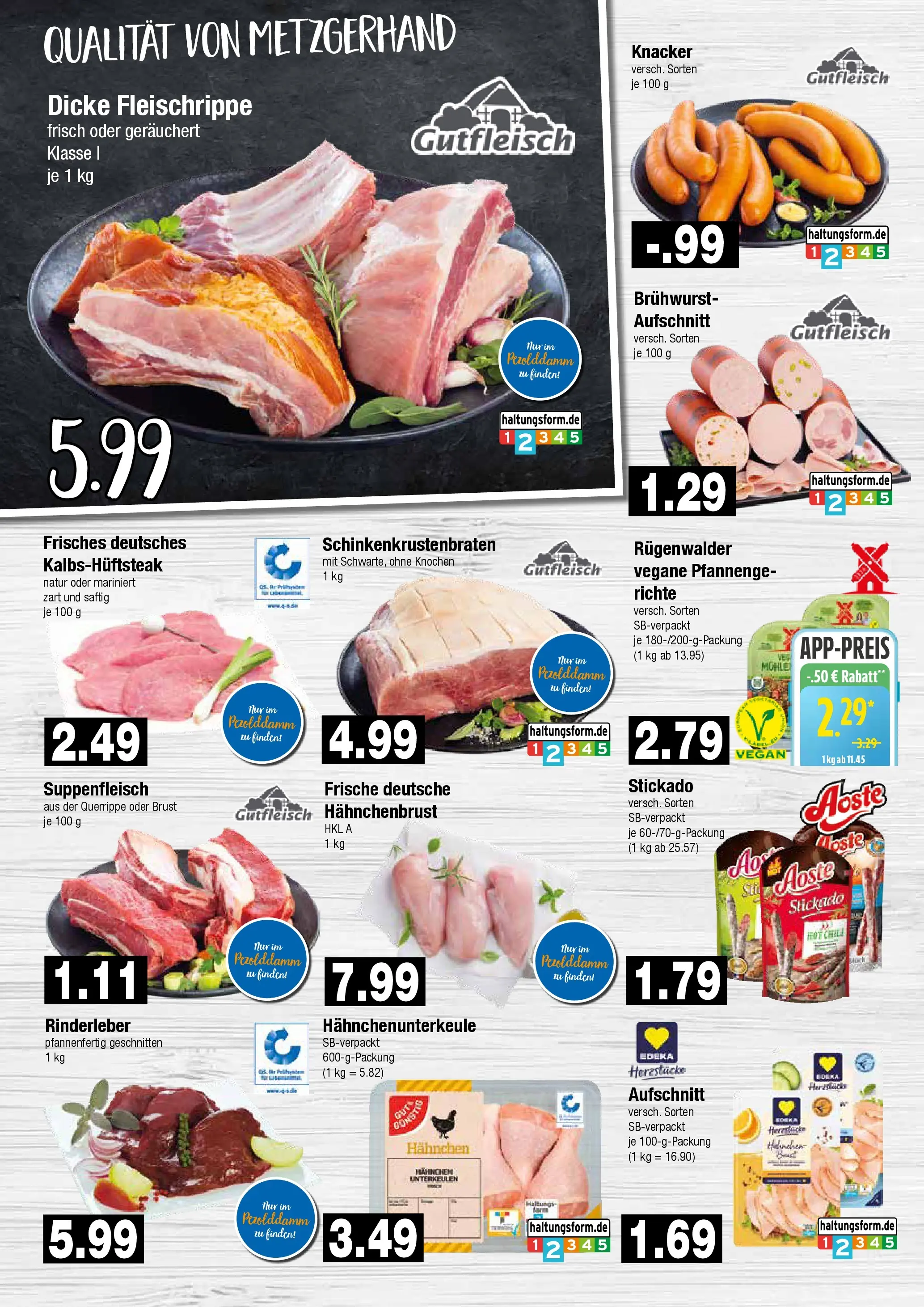 Edeka prospekt Hamburg	 (ab 11.01.2026) » Angebote Online | Seite: 2 | Produkte: Hahnchen, Suppenfleisch, Chili, Steak
