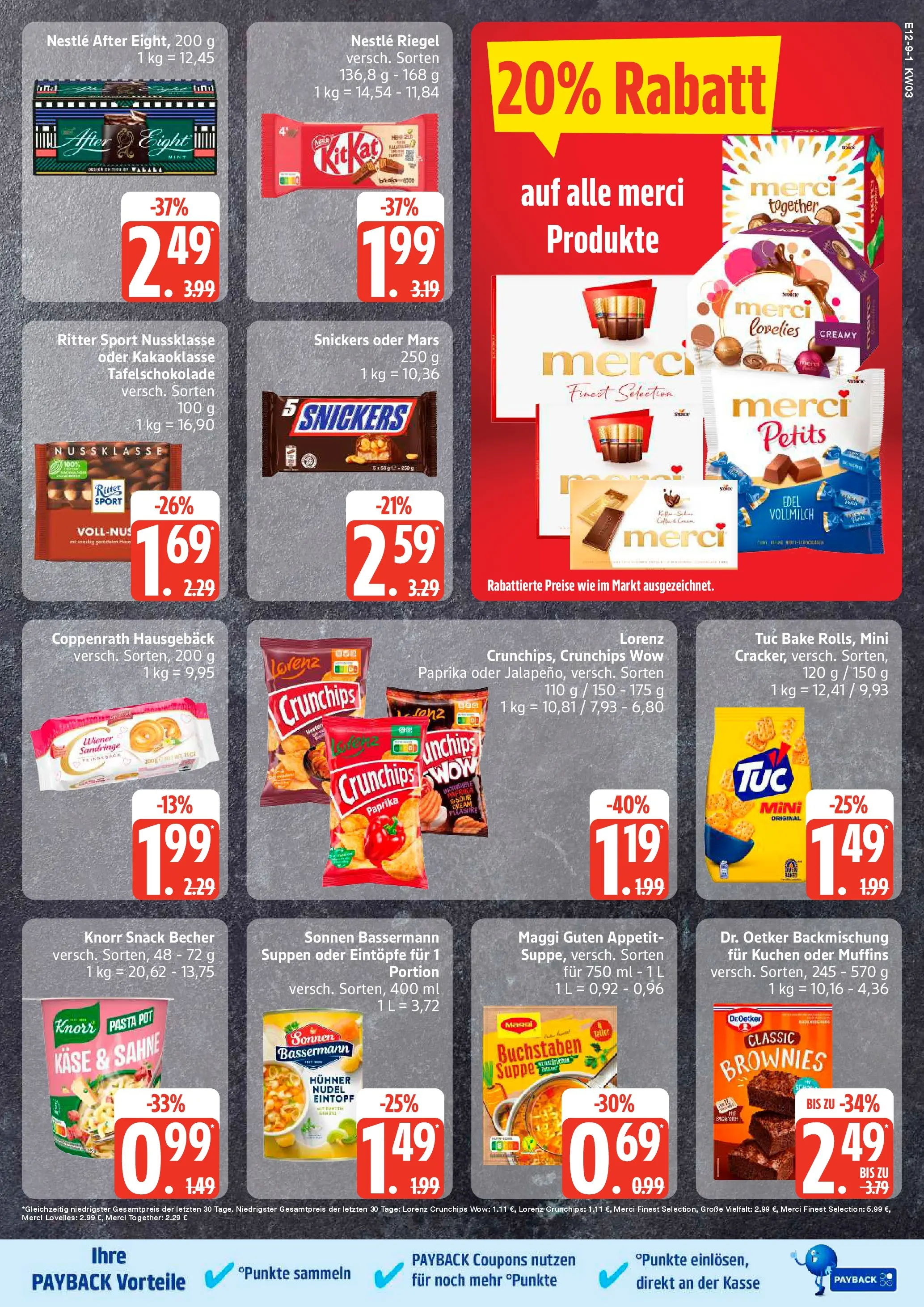 Edeka prospekt Ammersbek	 (ab 11.01.2026) » Angebote Online | Seite: 9 | Produkte: Knorr, Paprika, Lorenz crunchips, Pasta