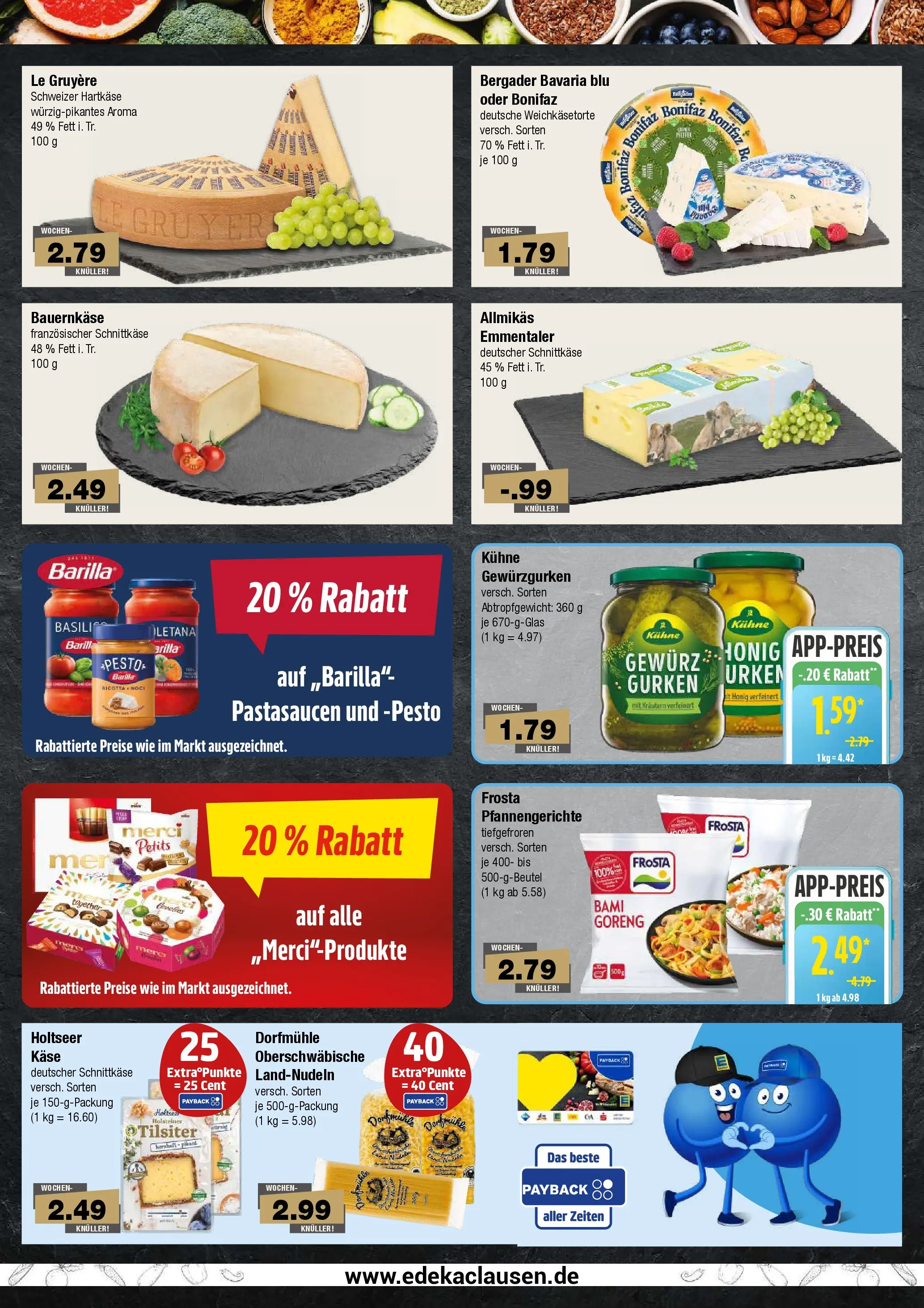 Edeka prospekt Hamburg	 (ab 11.01.2026) » Angebote Online | Seite: 4 | Produkte: Barilla, Frosta, Pasta, Gurken