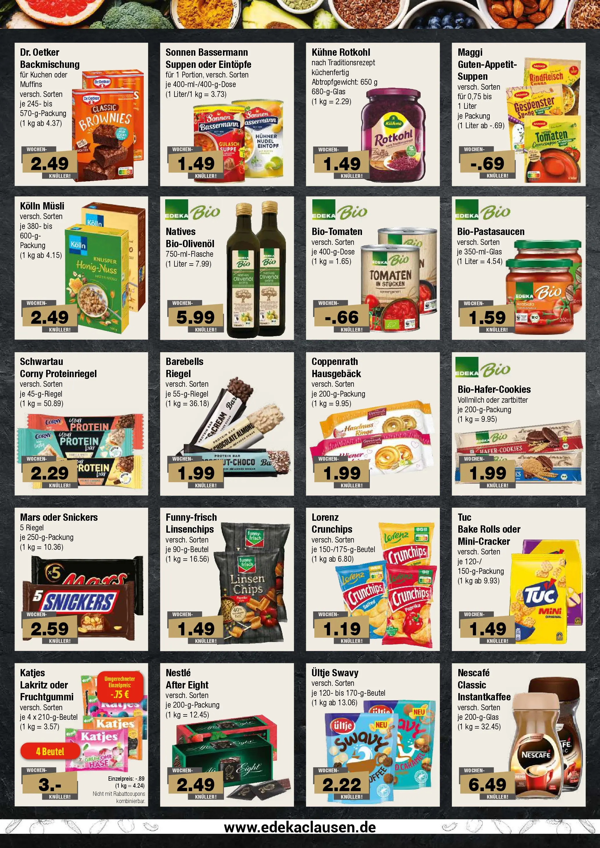 Edeka prospekt Hamburg	 (ab 11.01.2026) » Angebote Online | Seite: 6 | Produkte: Maggi, Tomaten, Gulasch, Nescafe classic