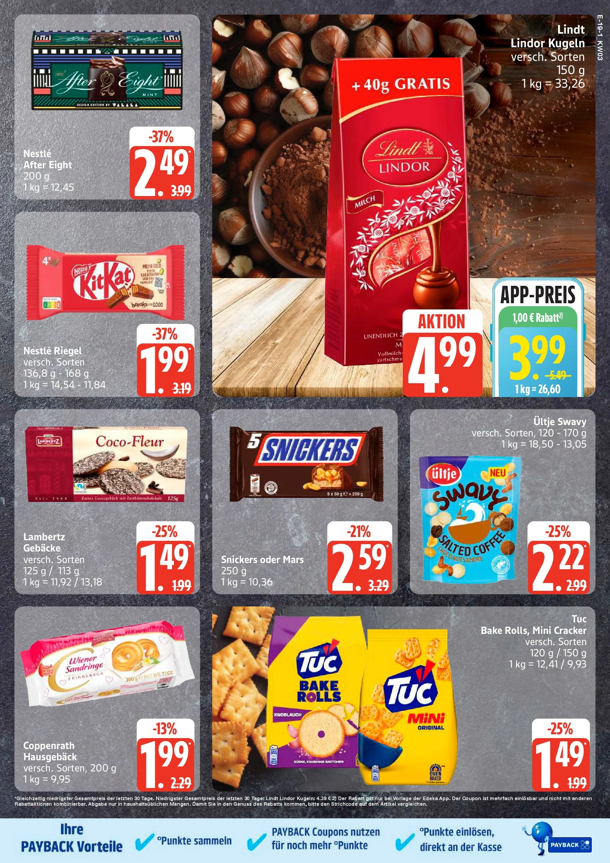 Edeka prospekt Rostock	 (ab 11.01.2026) » Angebote Online | Seite: 21 | Produkte: Milch, Snickers, Mars, Knoblauch
