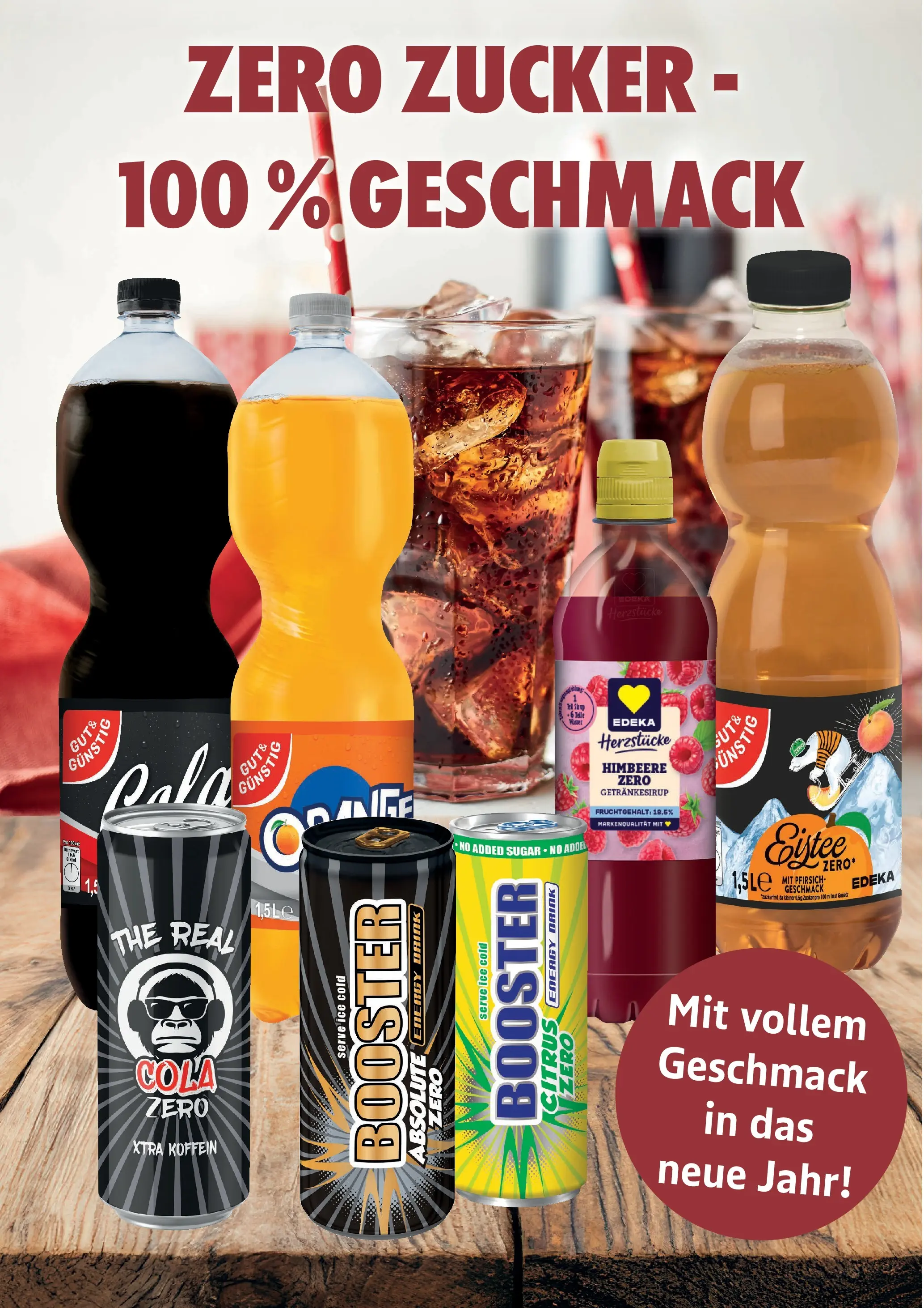 Edeka prospekt Hamburg	 (ab 11.01.2026) » Angebote Online | Seite: 23 | Produkte: Cola, Energy, Pfirsich, Himbeere