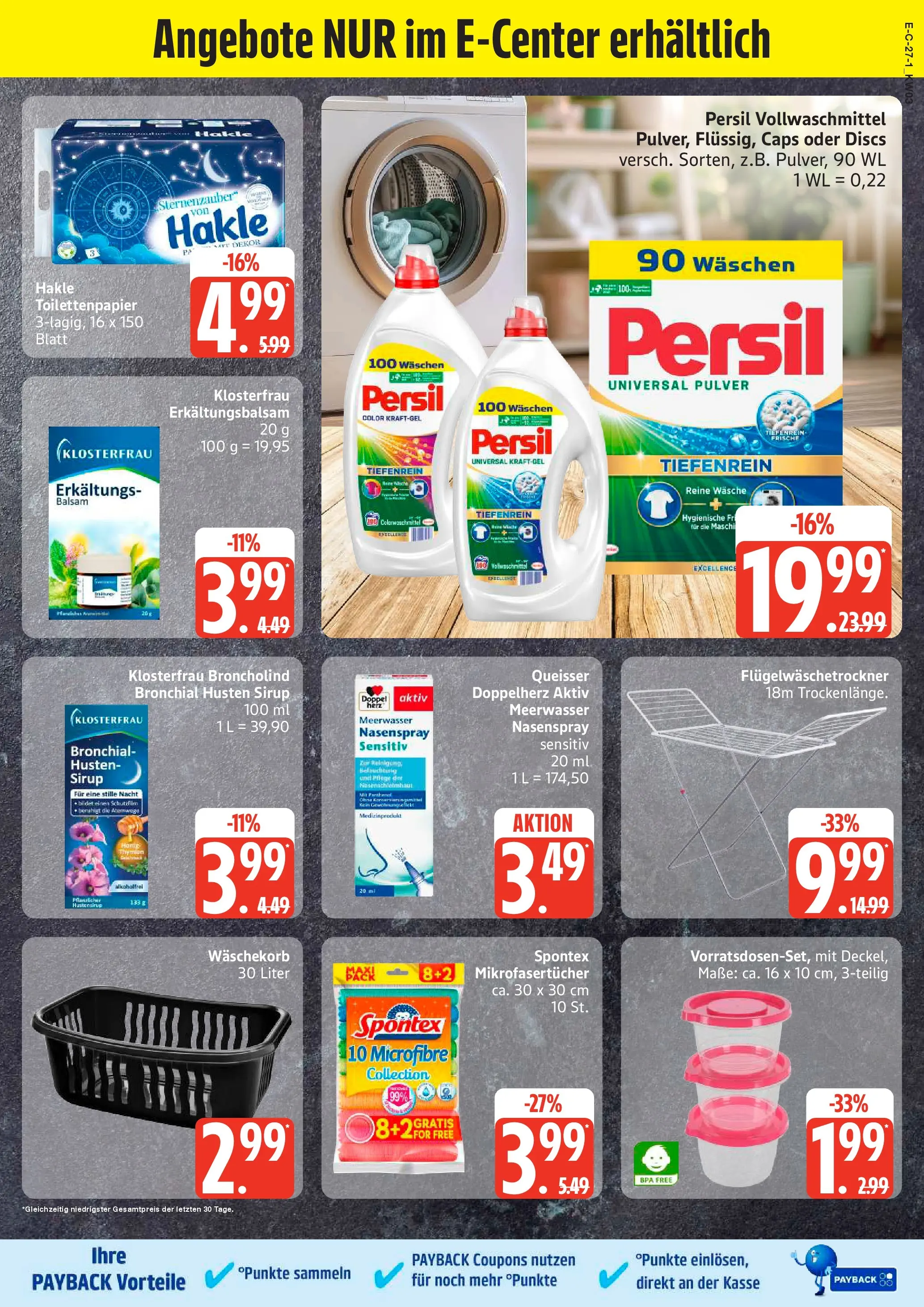 Edeka prospekt Hamburg	 (ab 11.01.2026) » Angebote Online | Seite: 32 | Produkte: Sirup, Persil, Toilettenpapier