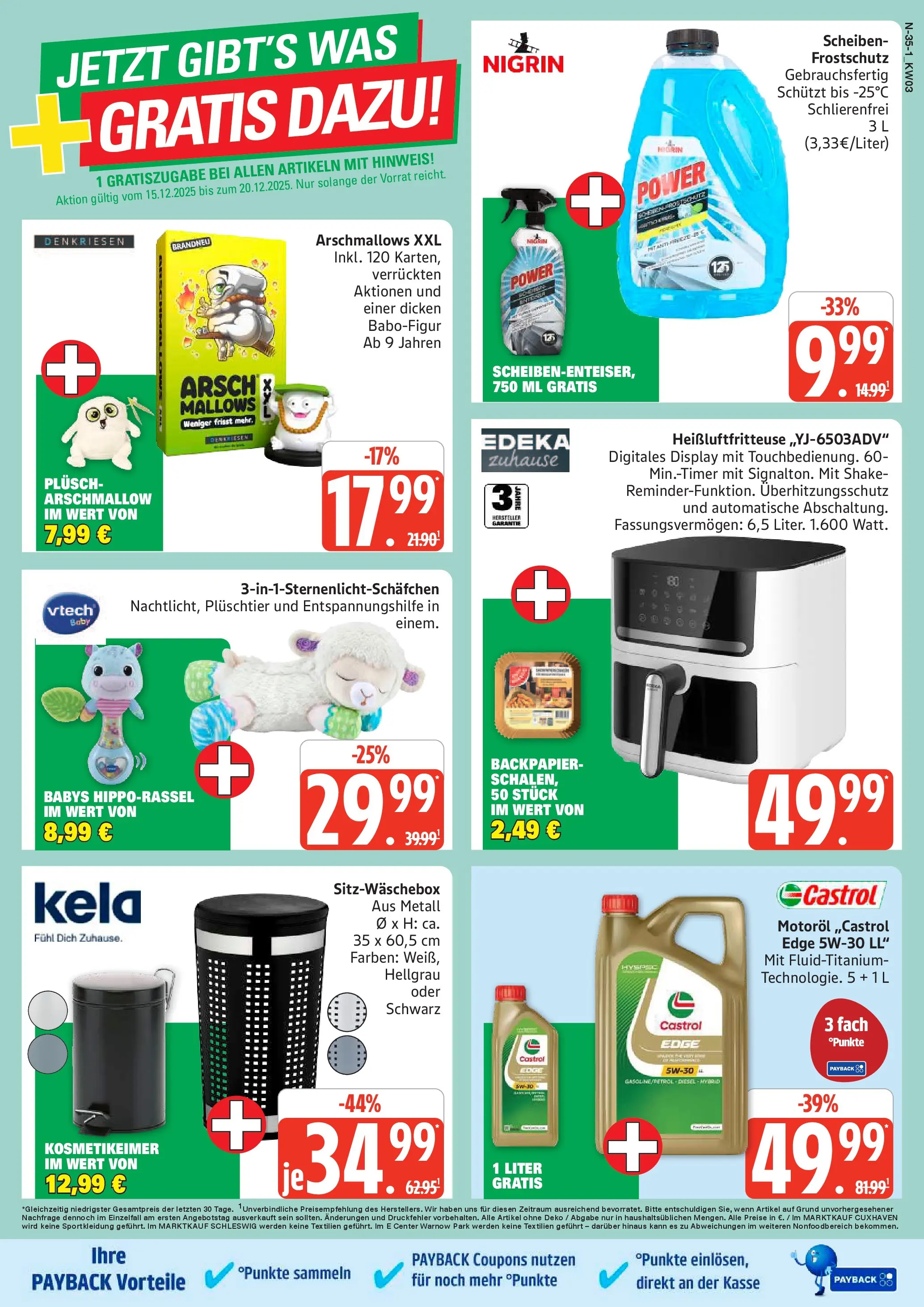 Edeka prospekt Rostock	 (ab 11.01.2026) » Angebote Online | Seite: 35 | Produkte: Heißluftfritteuse