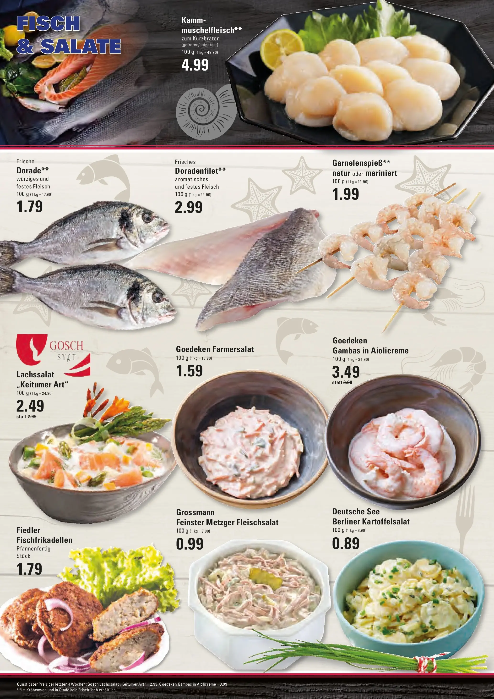 Edeka prospekt Stade	 (ab 11.01.2026) » Angebote Online | Seite: 6 | Produkte: Berliner, Dorade, Fisch, Fleisch