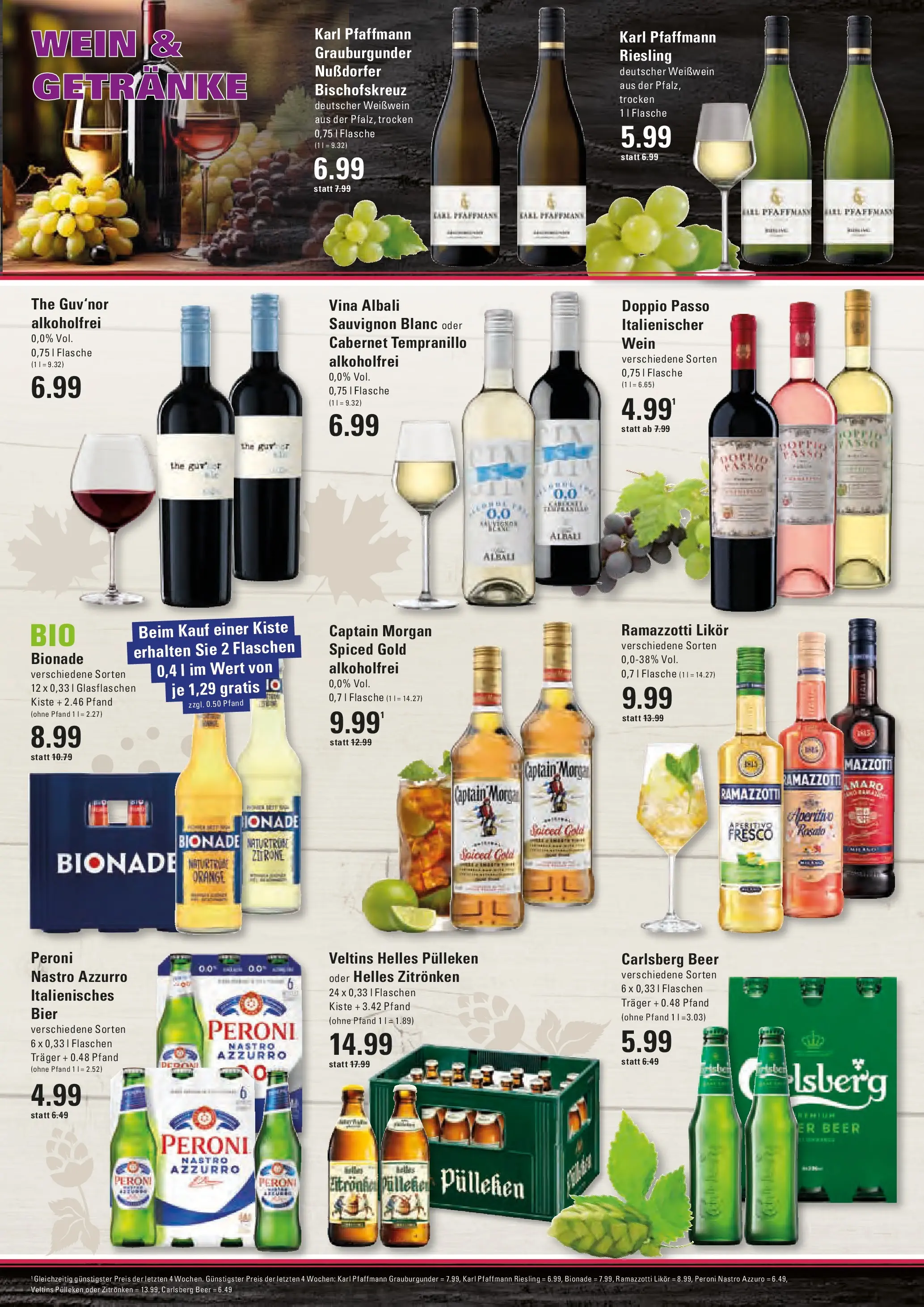 Edeka prospekt Stade	 (ab 11.01.2026) » Angebote Online | Seite: 11 | Produkte: Bier, Weißwein, Likör, Veltins pulleken